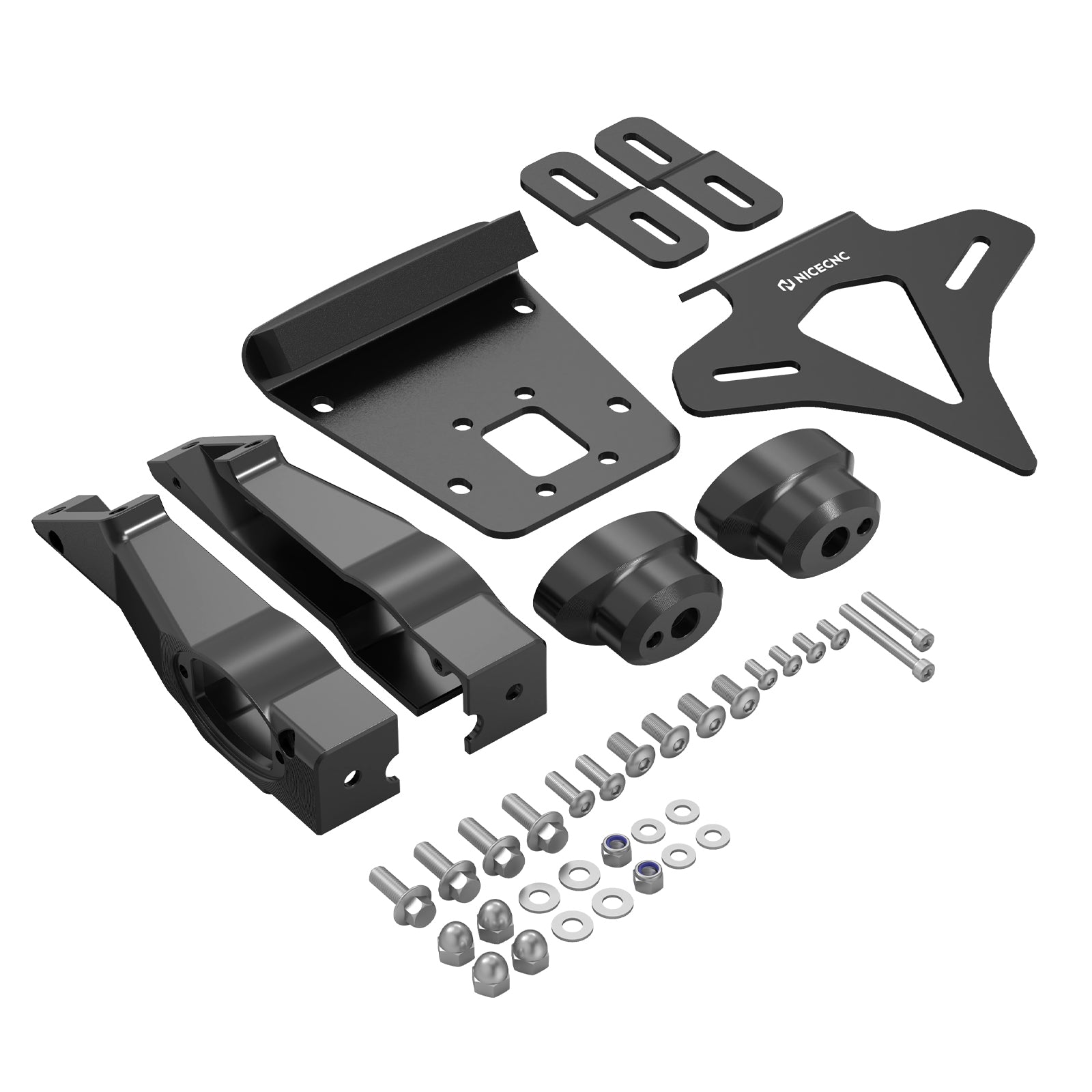 Support de Plaque d'Immatriculation Court pour KTM 125 250 390 Duke 2024-2026