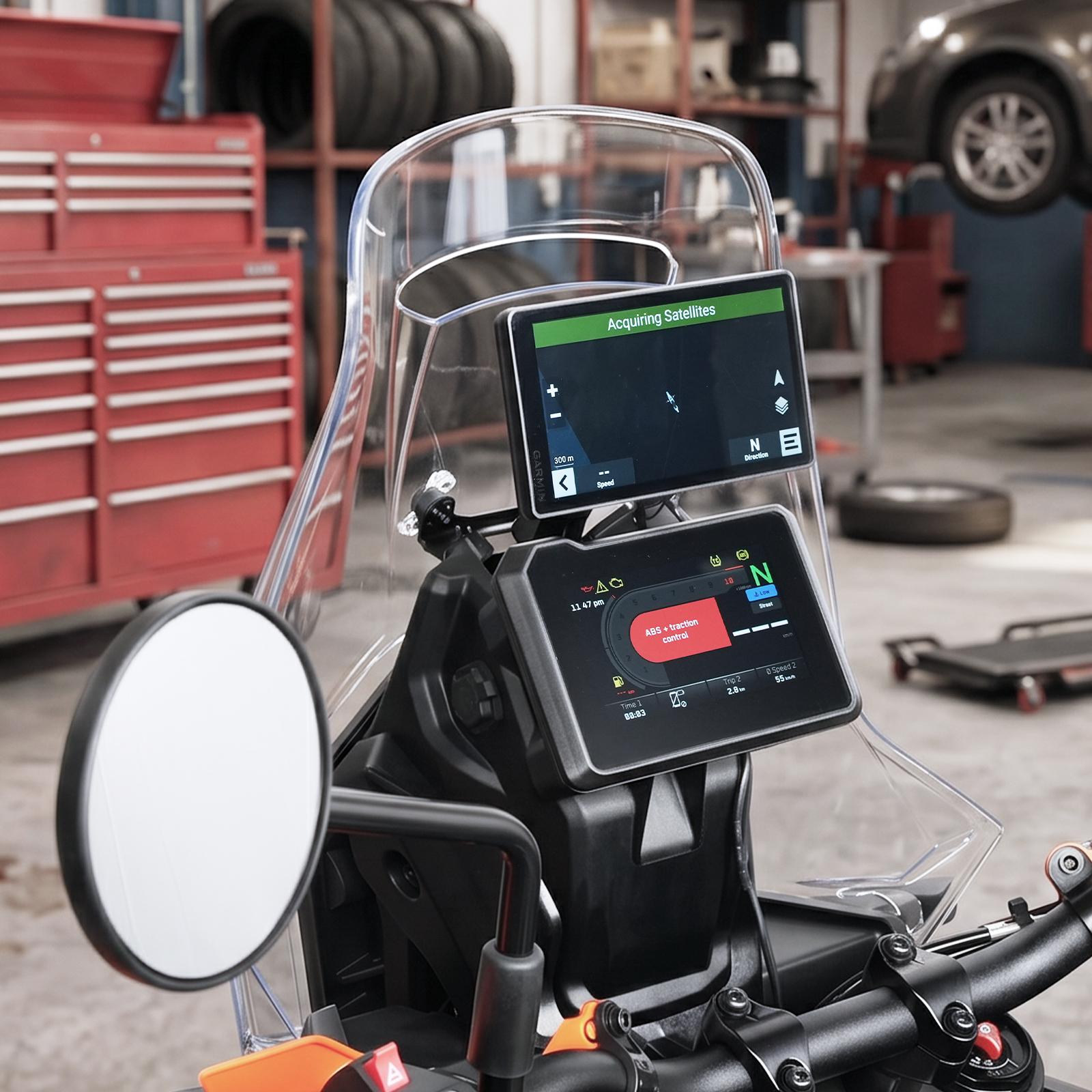 KTM 390 Adv Adjustable GPS Navigation Device Mount Holder Bracket