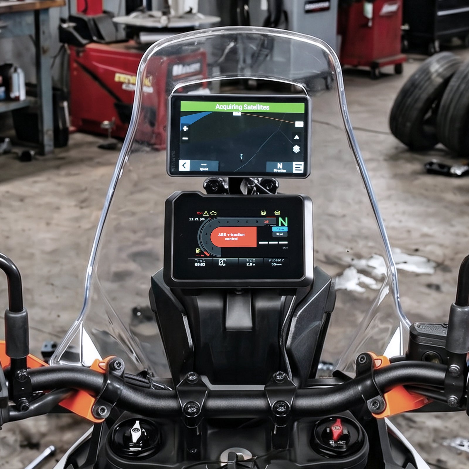 KTM 390 Adv Adjustable GPS Navigation Device Mount Holder Bracket