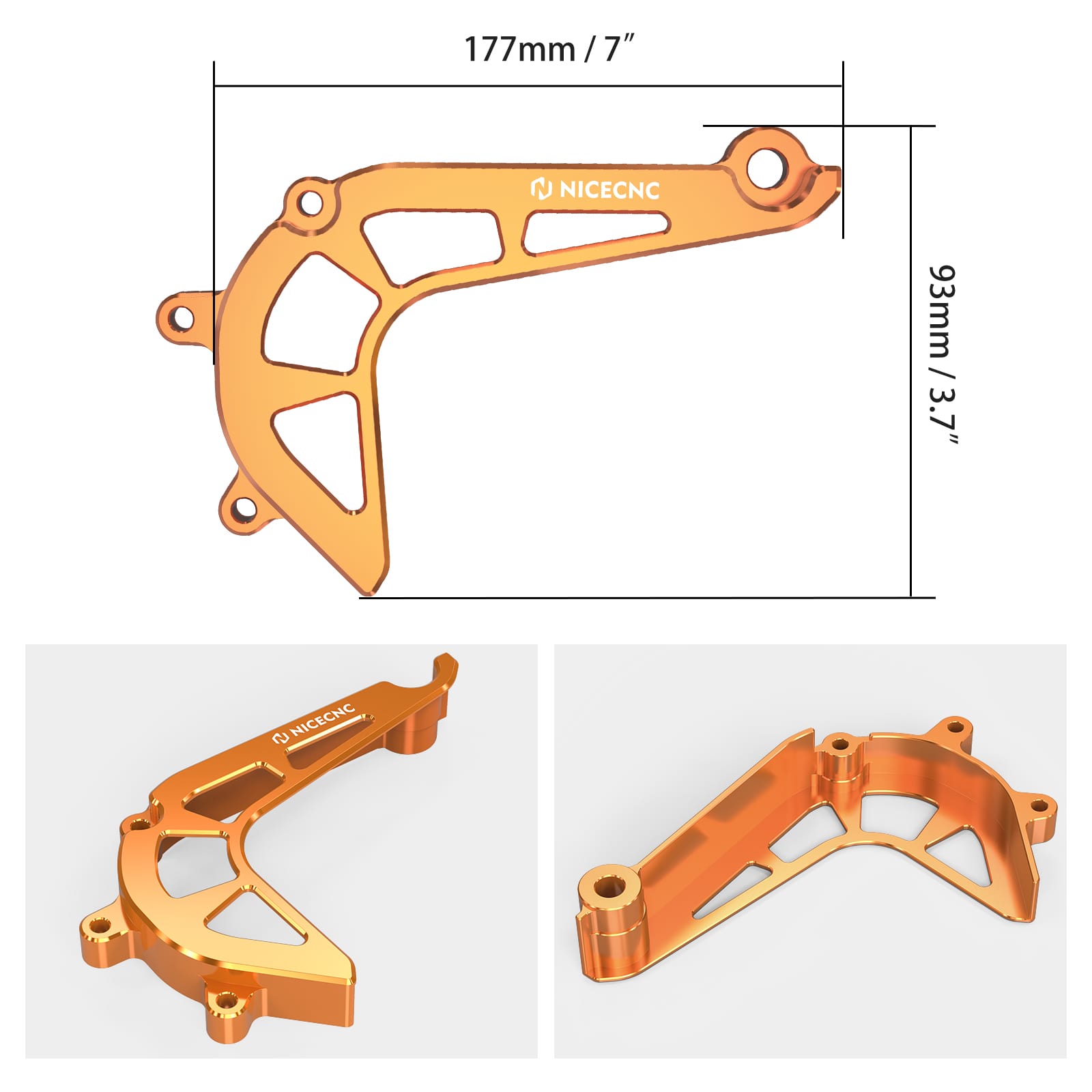 Sprocket Cover Case Chain Saver Guard For KTM 390 Adventure 20-24 390 DUKE 17-23