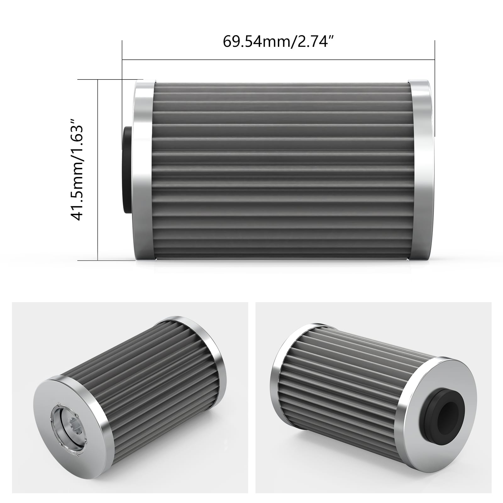 Magnetic Reusable Oil Filter For Husqvarna 701 Enduro Supermoto SM Vitpilen