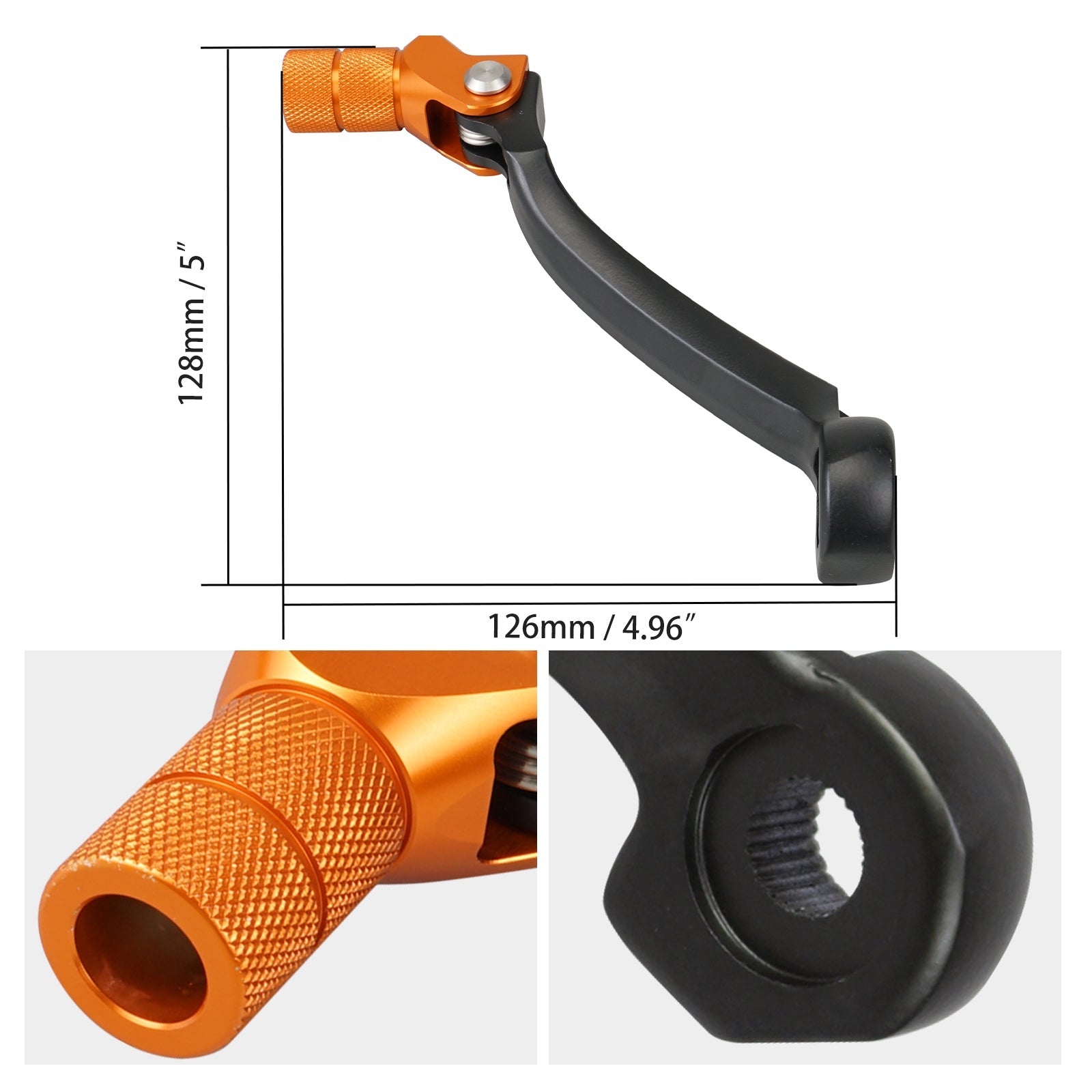 Rear Brake Pedal Lever + Gear Shift Lever Set For KTM 690 Enduro R 2014-2018