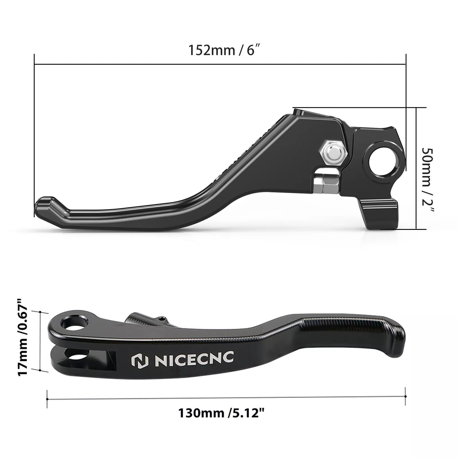 Shorty Brake Clutch Lever Set For GasGas SM / ES 700 2022
