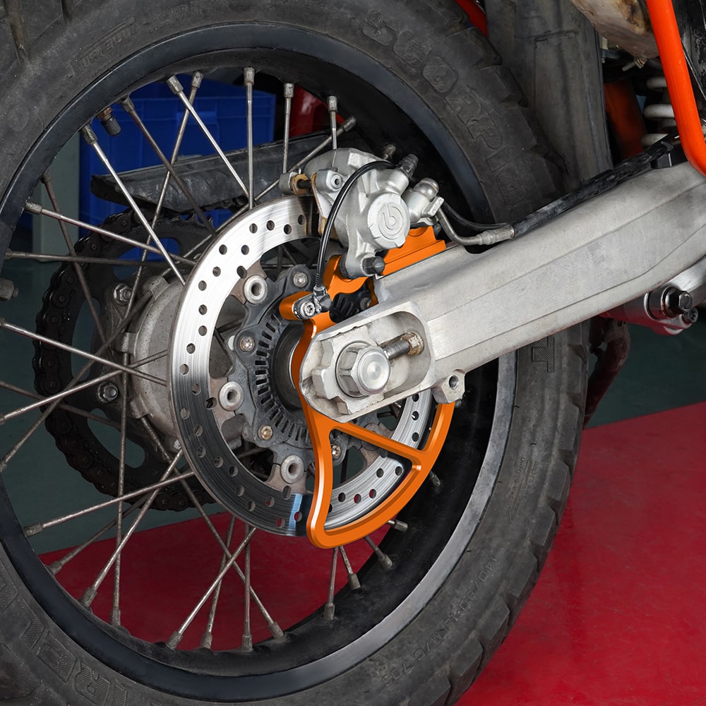 Rear Brake Caliper Disc Guard Cover For KTM 690 Enduro SMC R 08-24 Gas Gas ES SM 700