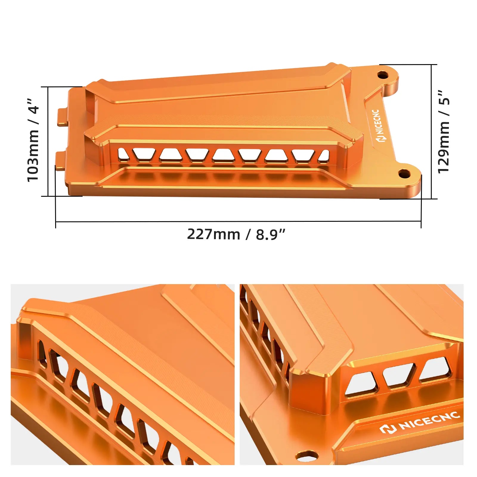 360° Vented Airbox Cover for KTM 690 Enduro/SMC/SMCR/RALLY 2008-2025