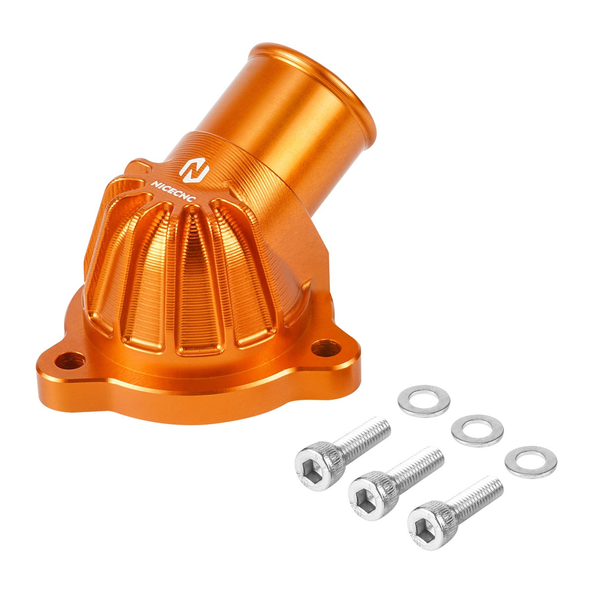Thermostat Housing Cover + Silicone Radiator Hose Kit For Husqvarna Norden 901 22-25