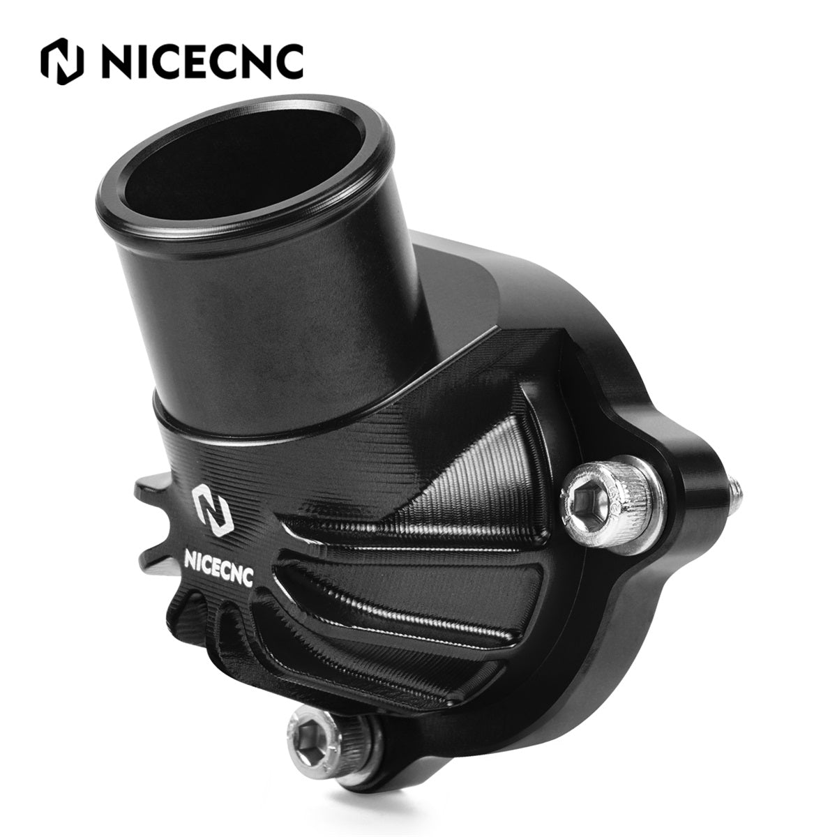 Thermostat Housing Cover + Silicone Radiator Hose Kit For Husqvarna Norden 901 22-25