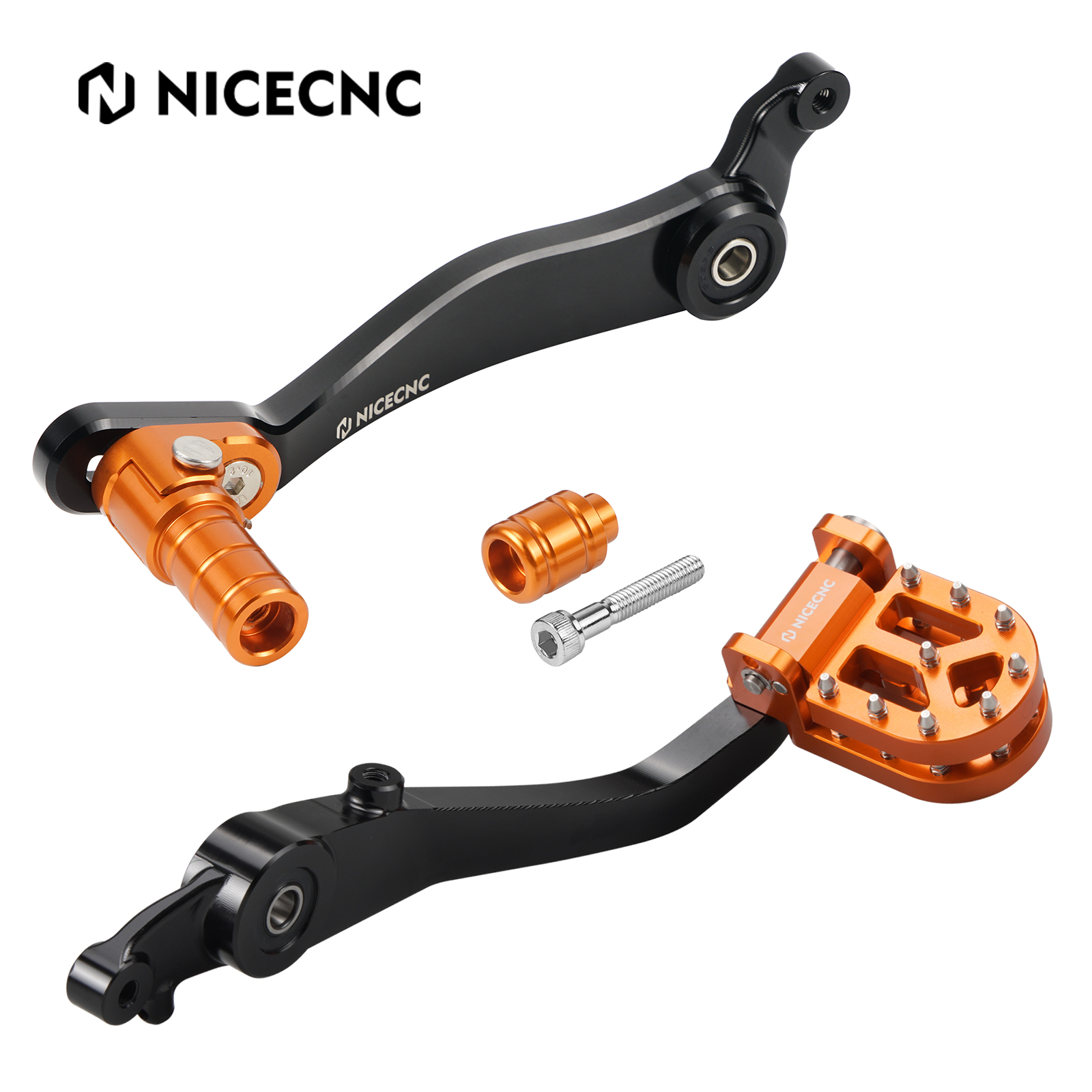 Adjustable Shift Lever + Dual Pedal Rear Brake Pedal Assly For KTM 790 890 Adventure R