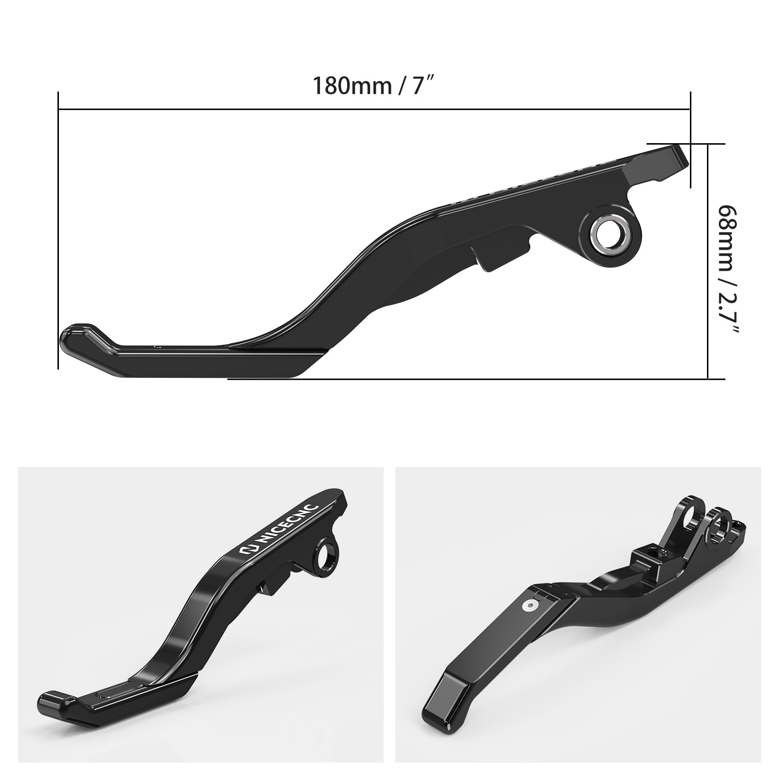 Two-Finger Short Clutch Brake Lever Set Adjustable For KTM 790 890 Adventure R