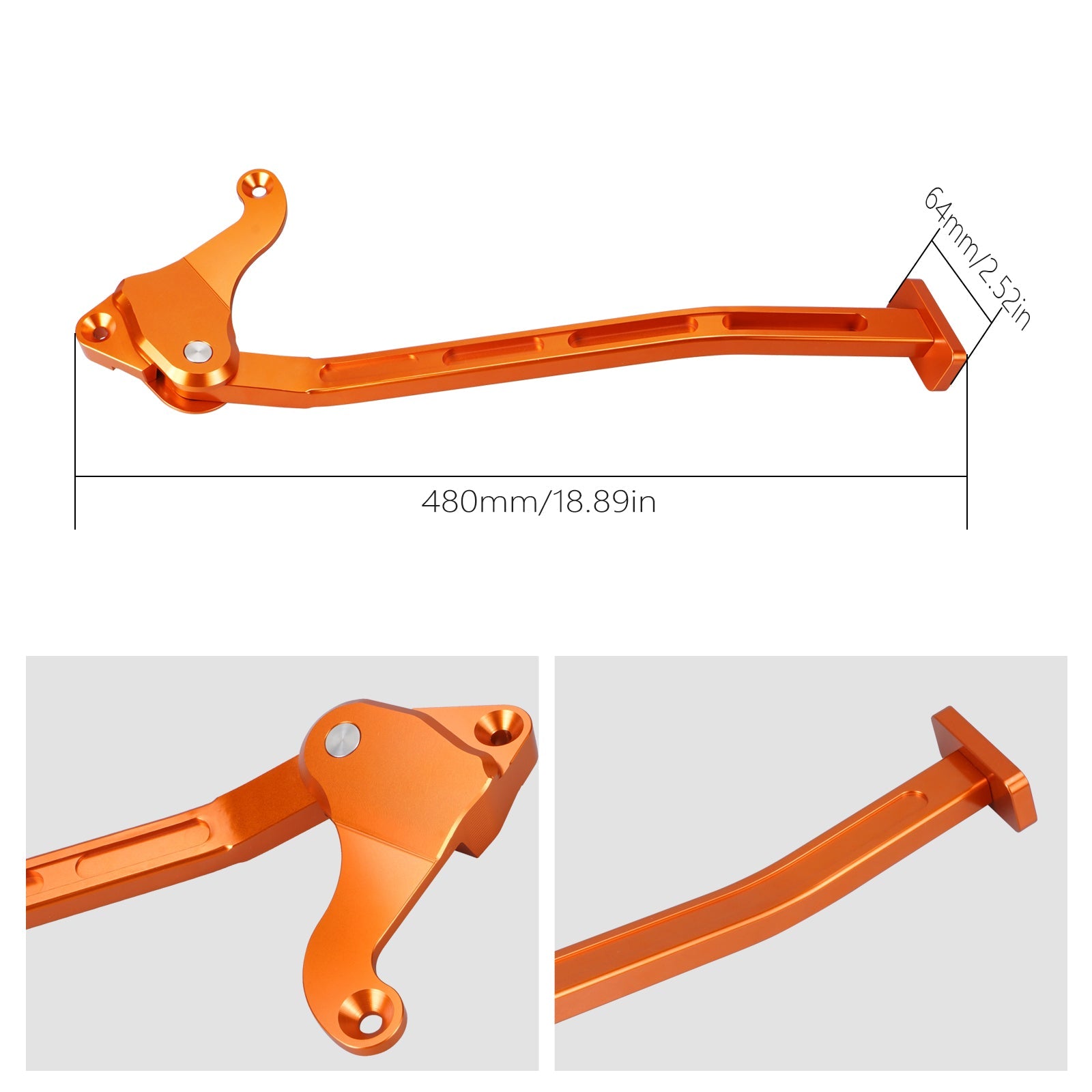 Kickstand Kick Side Stand & Spring For KTM 125-450 SX SXF 2011-2015