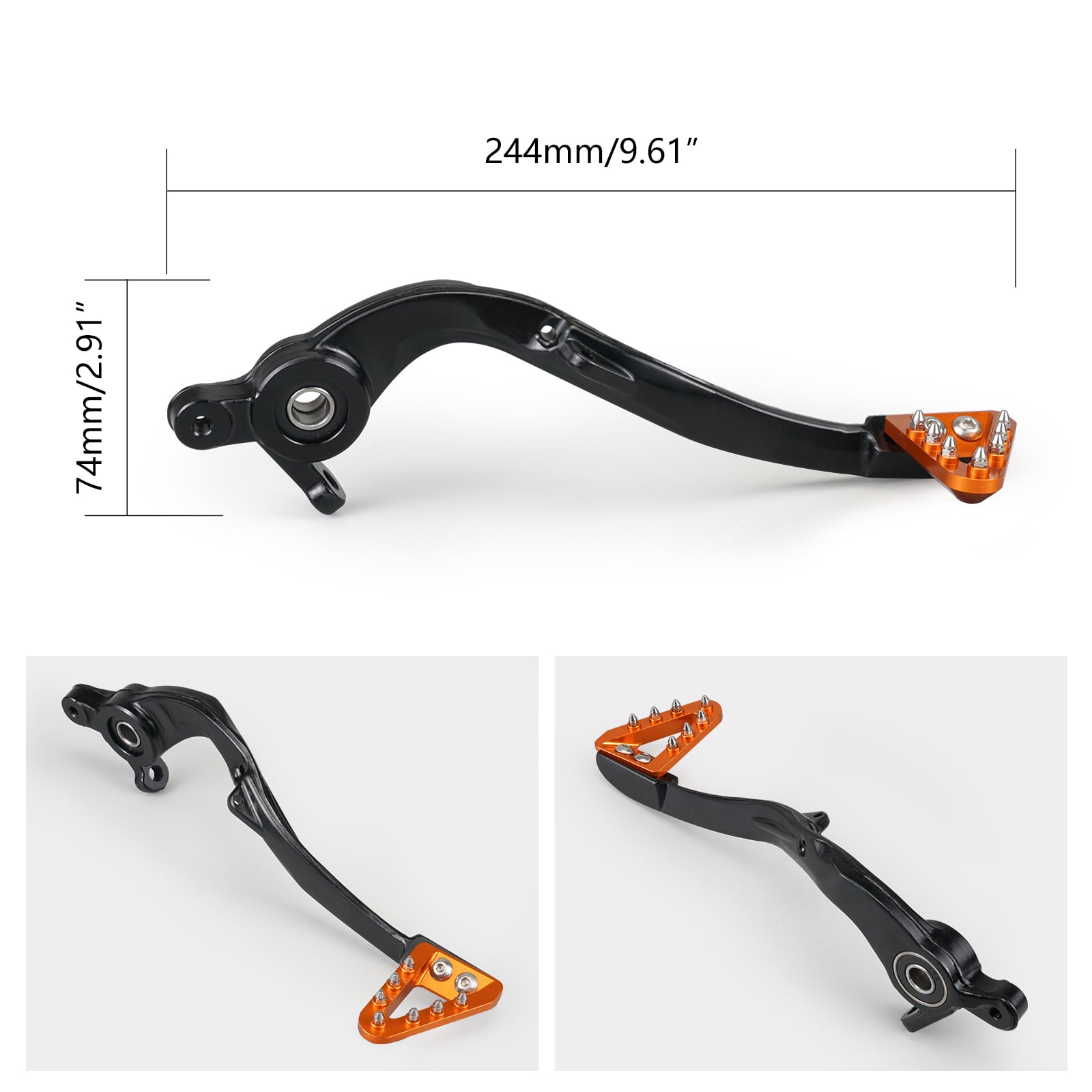 Adjustable Forged Brake Pedal Lever for KTM 350 500 EXCF 2017-2025