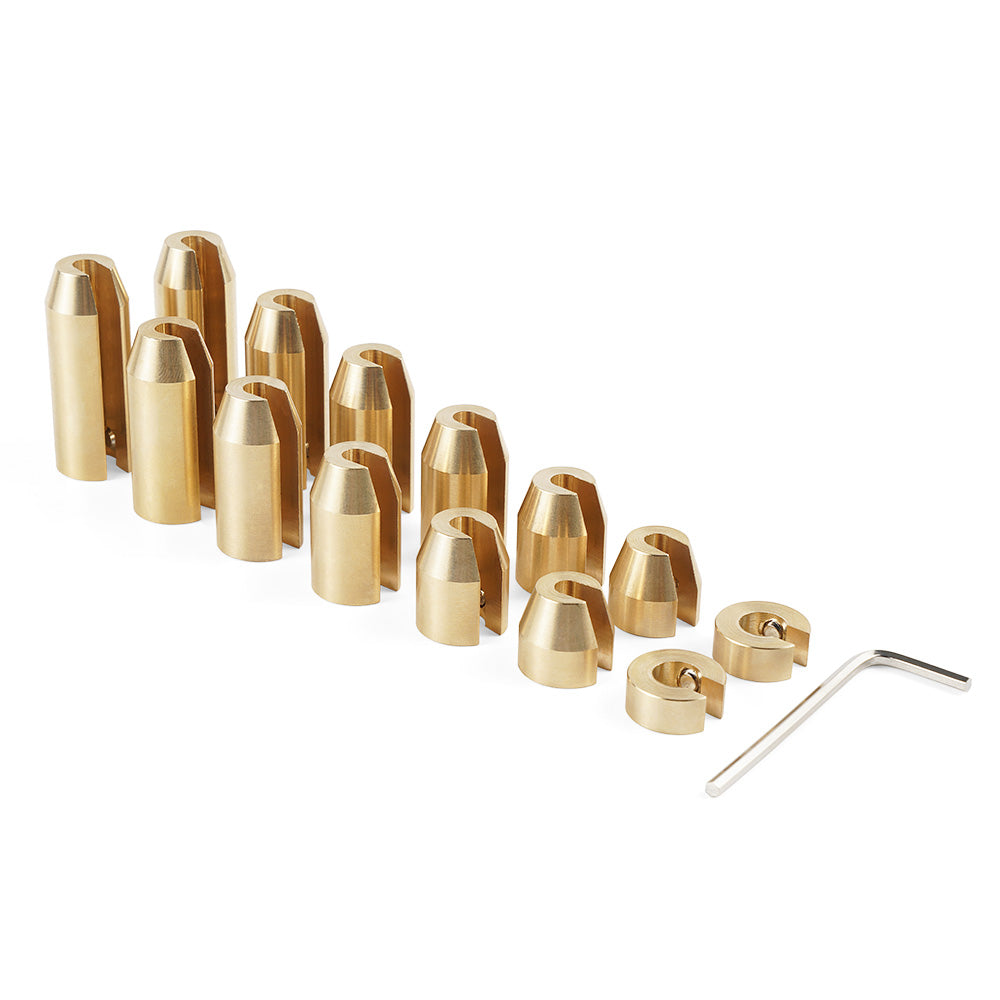 Universal Reusable Brass Wheel Tire Spoke Balance Weights Kit For Harley KTM BMW