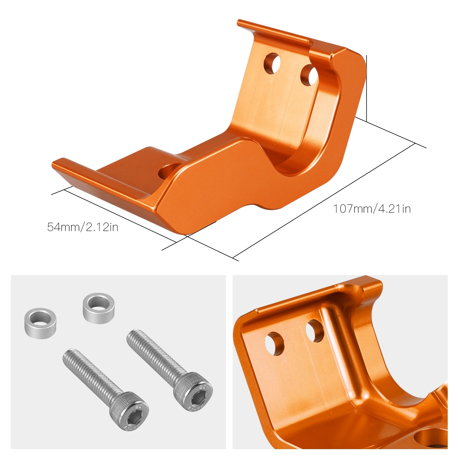 Right Lower Fork Guard Protector For KTM 350 500 EXC-F 2016-2025