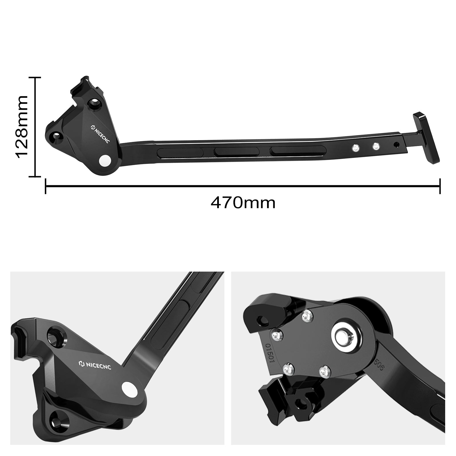 Adjustable Kickstand Aluminum Lowering Link For KTM SX SX-F HUSQVARNA TC/FC GAS GAS