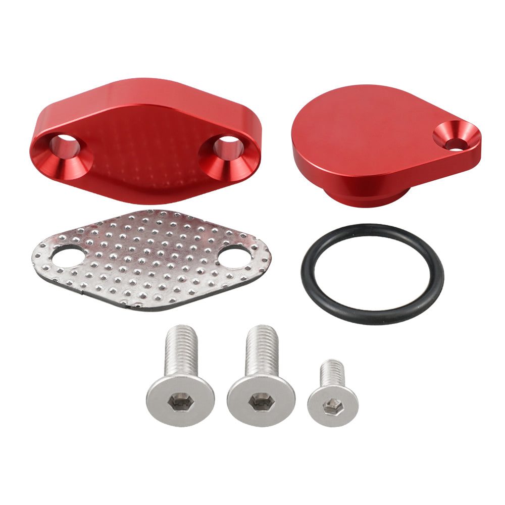 EGR Delete Kit Intake Exhaust Block Off Plate For LS LSX 4.8L 5.3L 6.0L Duramax Silverado 2500 3500