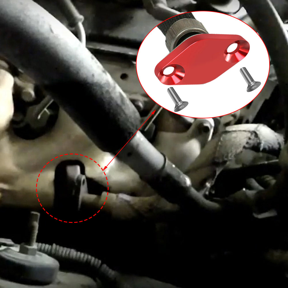 EGR Delete Kit Intake Exhaust Block Off Plate For LS LSX 4.8L 5.3L 6.0L Duramax Silverado 2500 3500