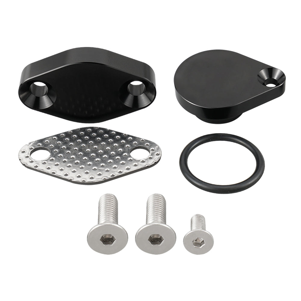 EGR Delete Kit Intake Exhaust Block Off Plate For LS LSX 4.8L 5.3L 6.0L Duramax Silverado 2500 3500
