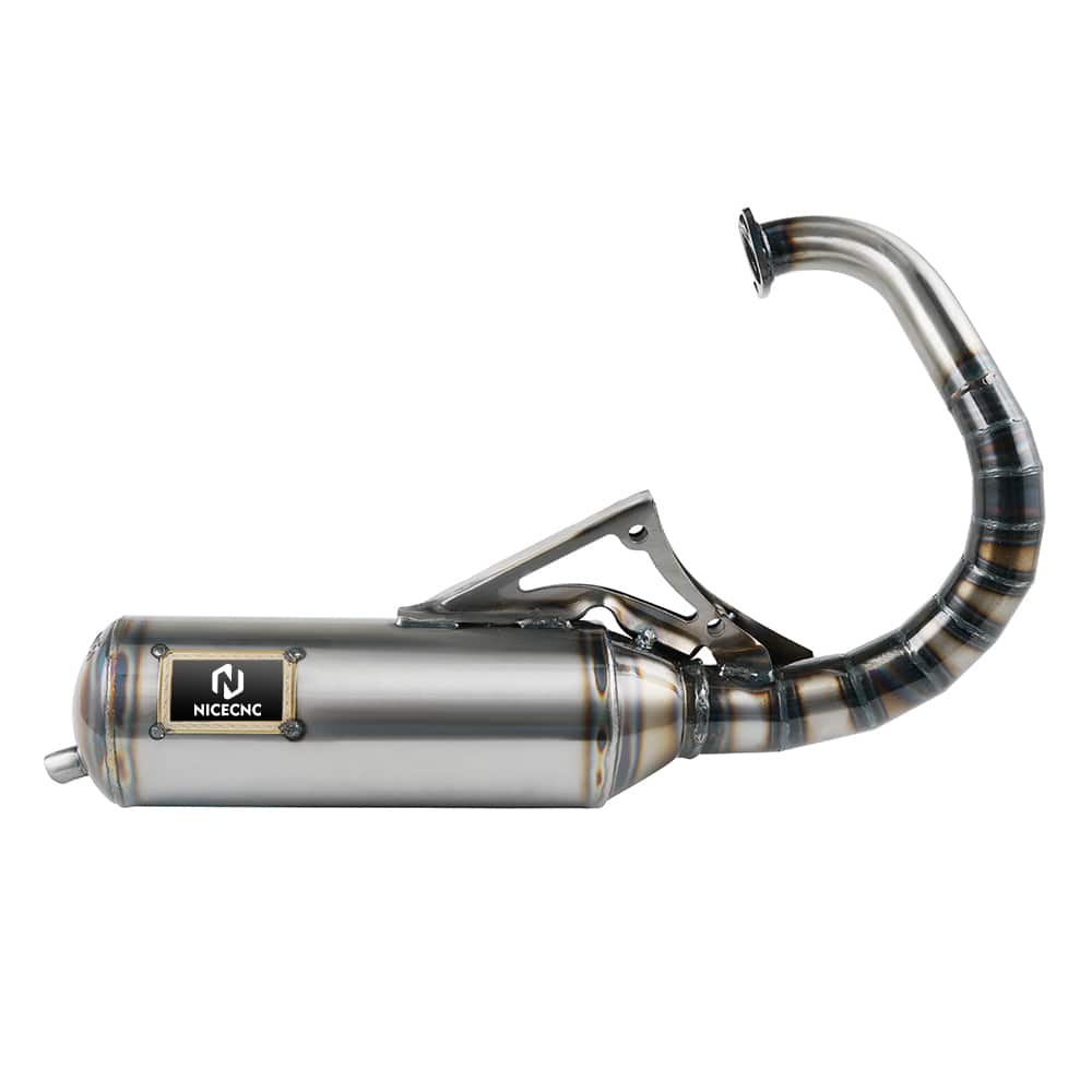 Performance Exhaust Muffler Pipe Kit For Honda DIO SA50 SR50 SK50 SYM DD50 Kymco ZX DJ