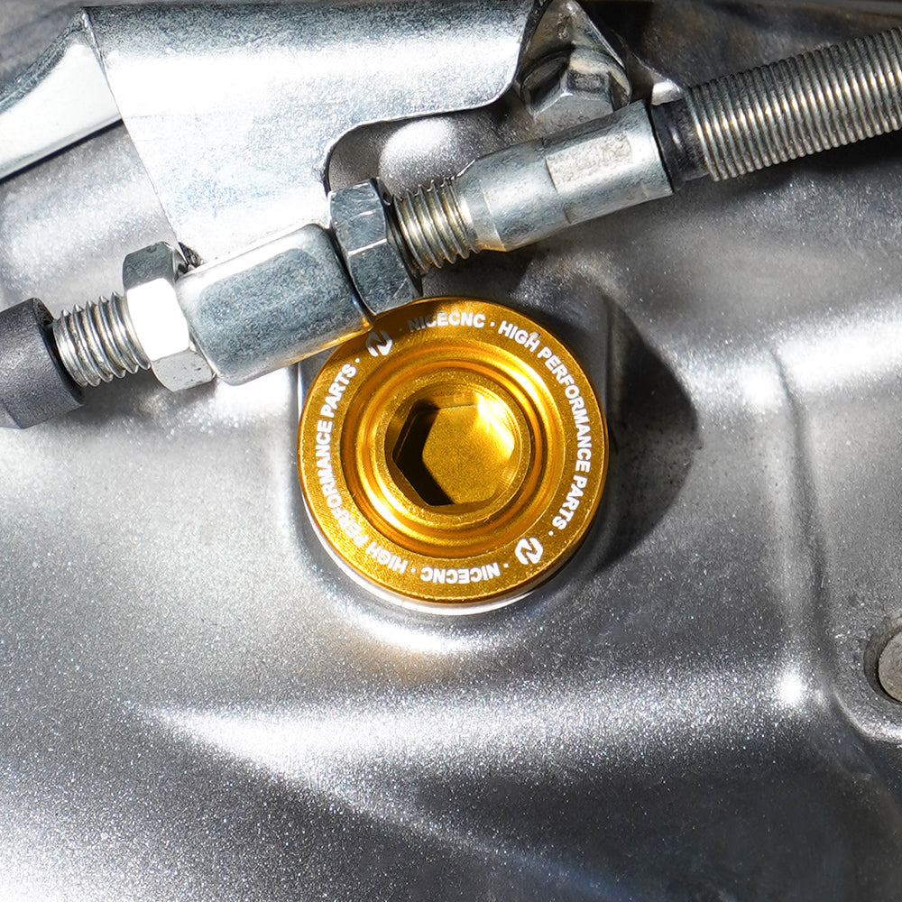 ATV Crankcase Oil Filler Drain Plug w/O-Ring For Yamaha Raptor 700 700R 2006-2026