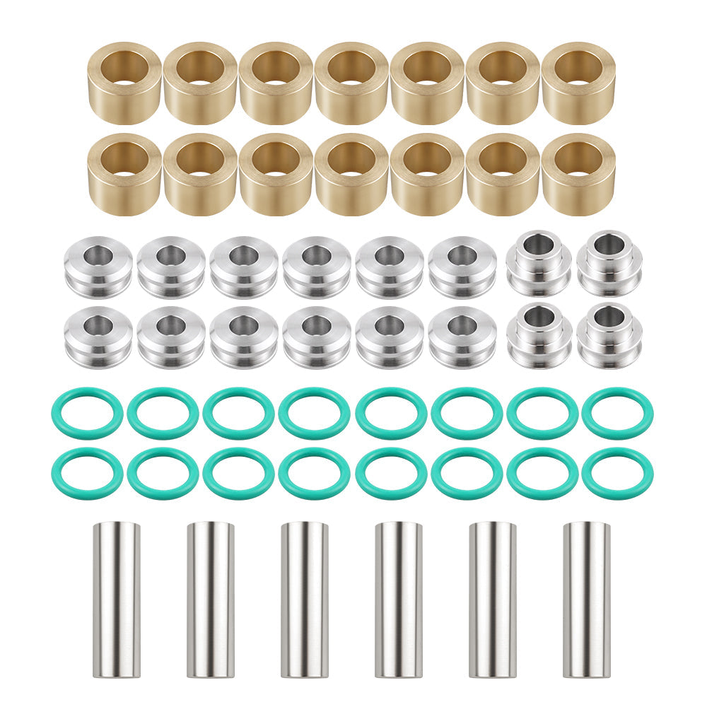UTV Front A-Arm Bushing Shaft Sleeves Rebuild Kit For Polaris RZR XP 4 1000 Turbo
