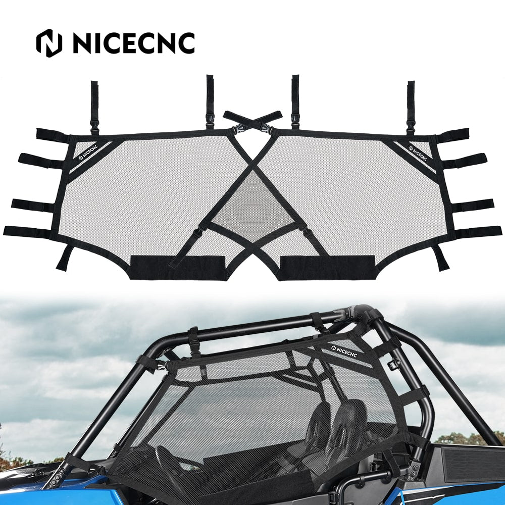 UTV Side Door Window Nets Sunshade Mesh Shield Kit For Polaris RZR XP 1000 570 900