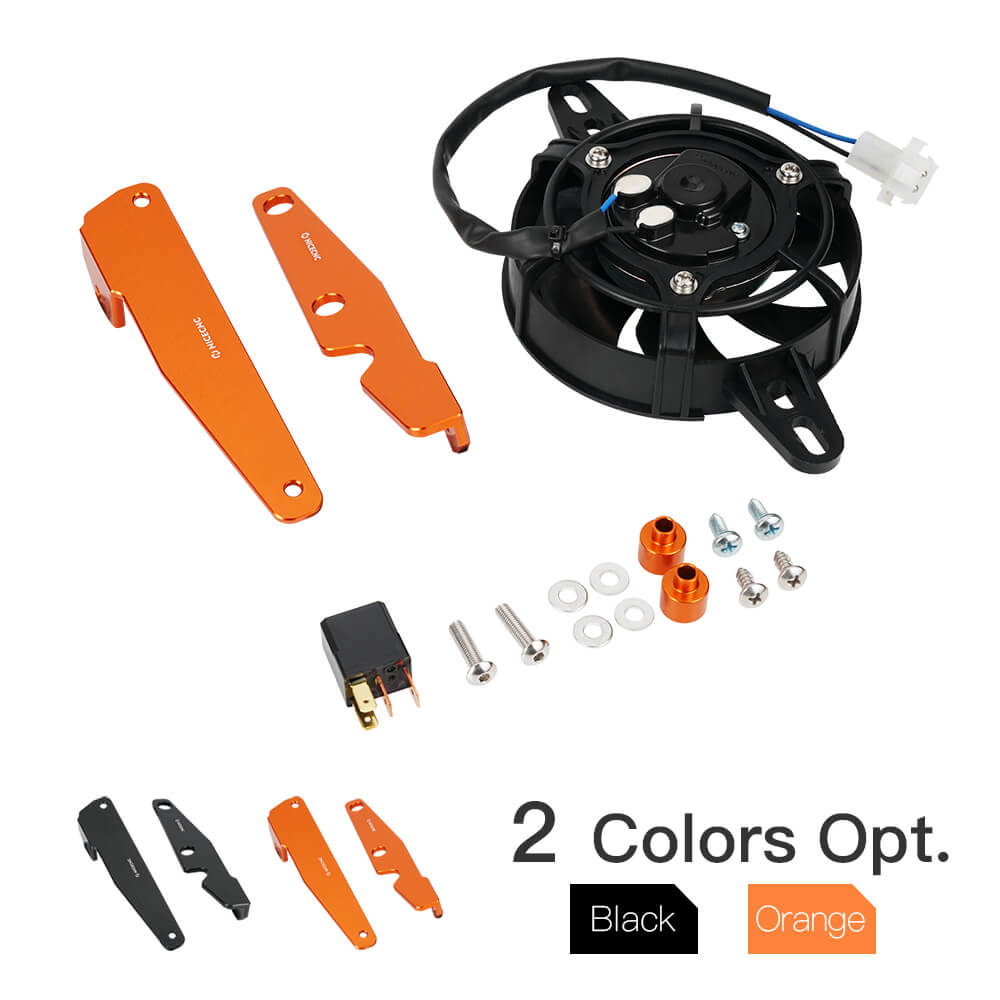 Radiator Cooling Fan Kit DC12V for KTM EXCF 350 500 2017-2023