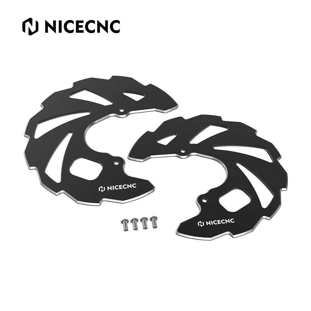 ATV Front Brake Disc Rotor Guards For Yamaha Raptor 700 700R 06-26 YFZ450R 09-24