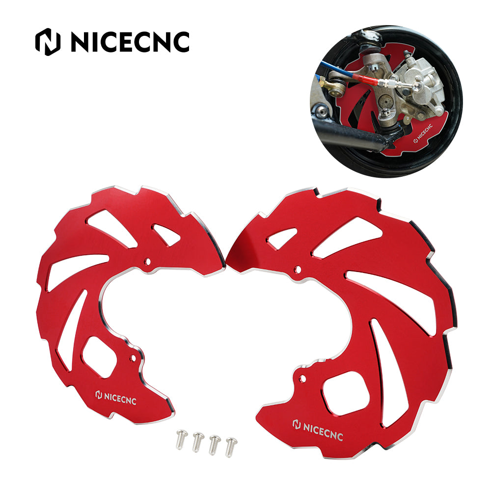 ATV Front Brake Disc Rotor Guards For Yamaha Raptor 700 700R 06-26 YFZ450R 09-24