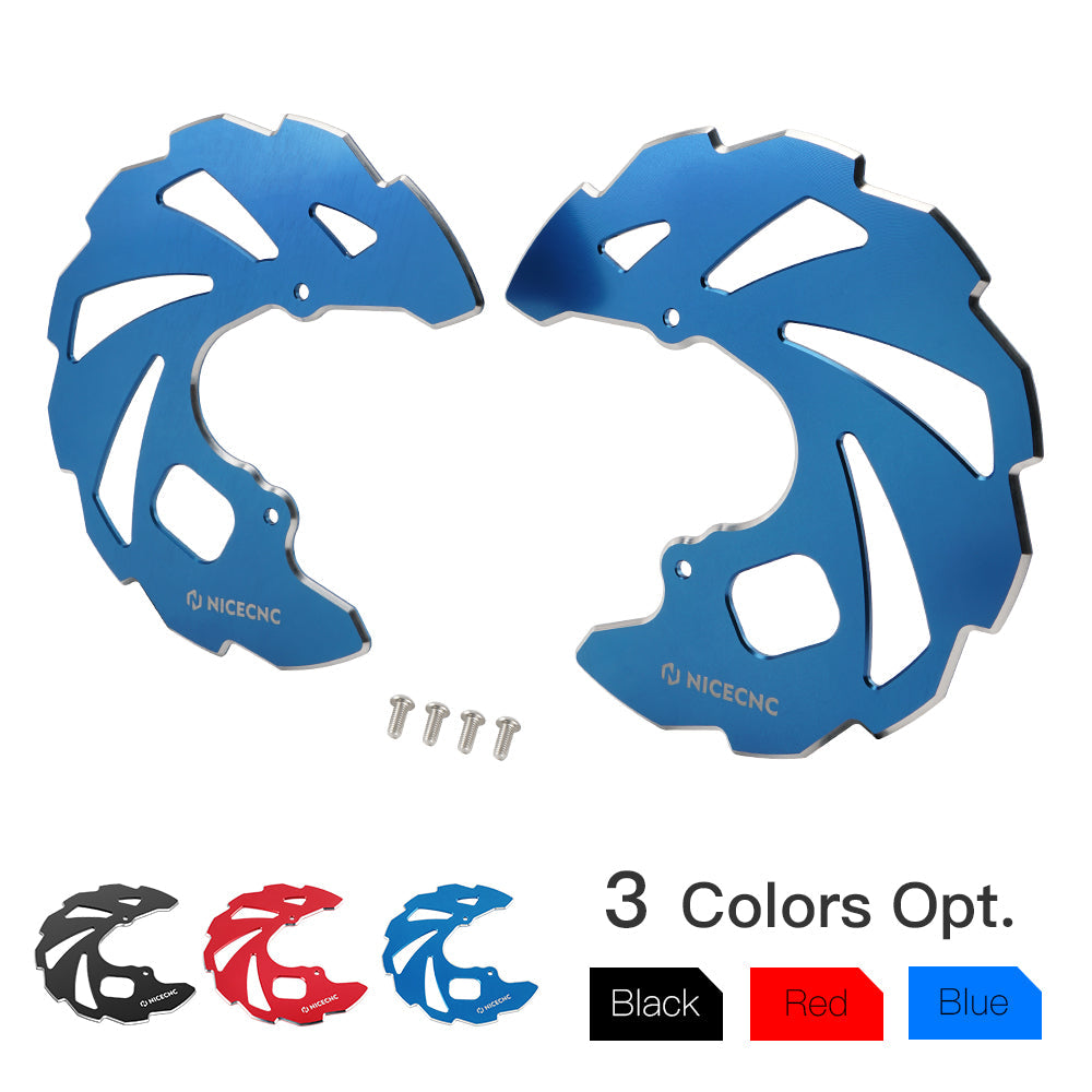 ATV Front Brake Disc Rotor Guards For Yamaha Raptor 700 700R 06-26 YFZ450R 09-24