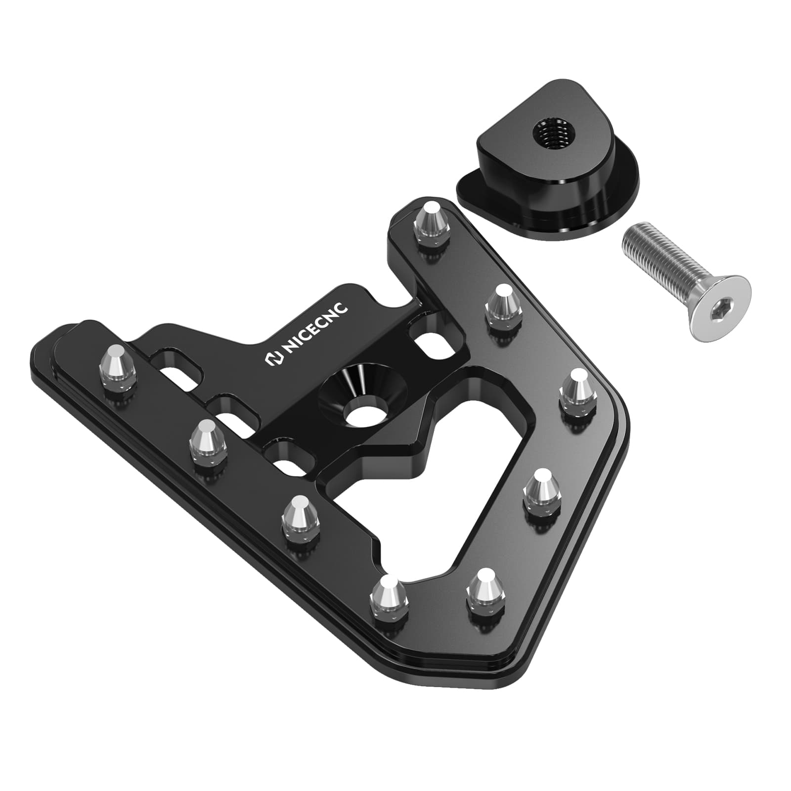 ATV Rear Brake Pedal Lever Extender Pad Tip For Yamaha Raptor 700 2006-2012