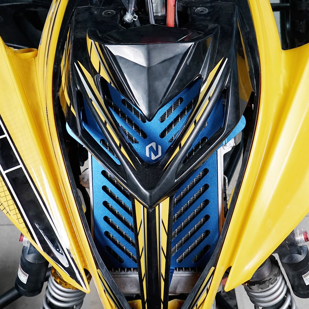 ATV Radiator Cooler Guard Grille Cover For Yamaha Raptor 700 R 2013-2026