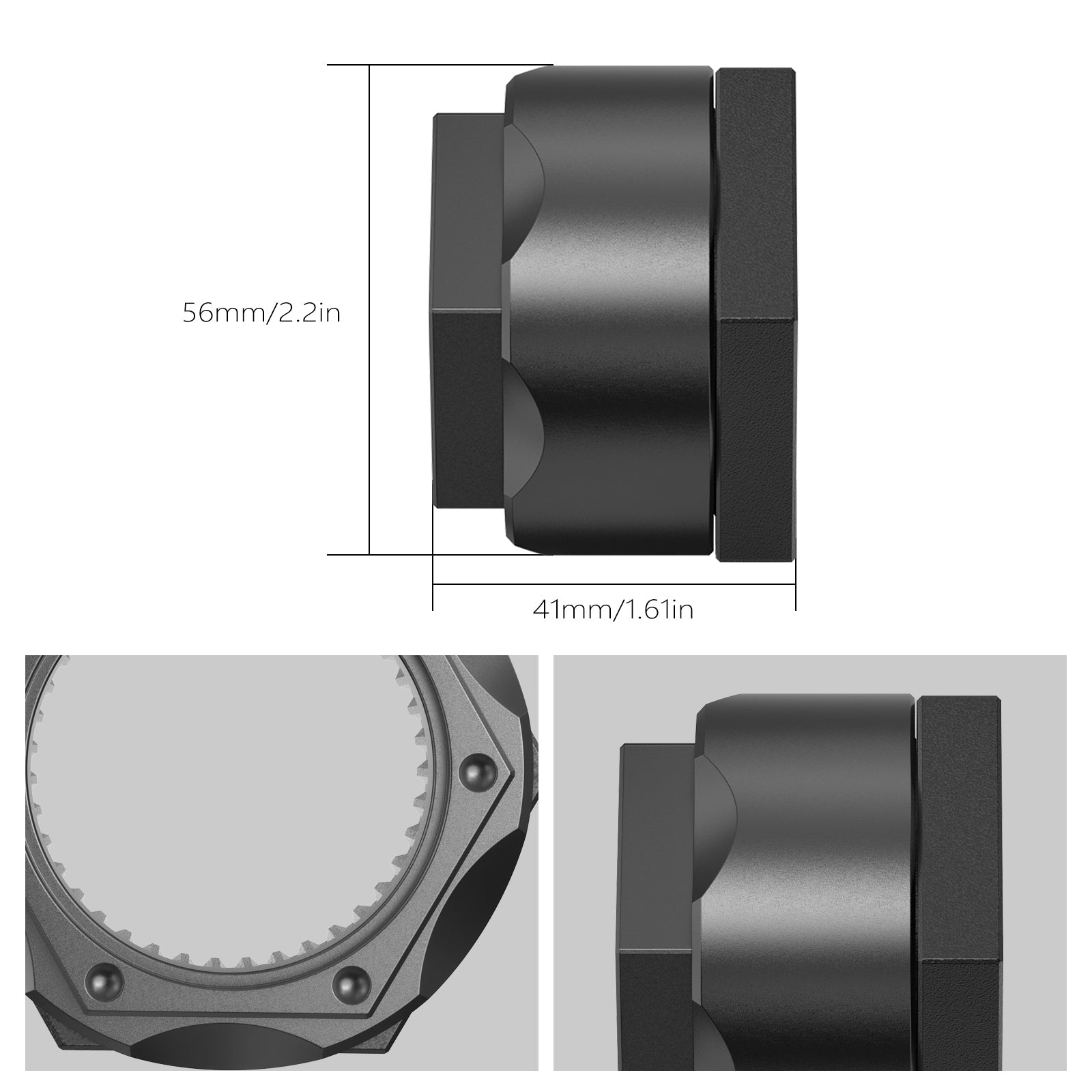 ATV Rear Wheel Axle Lock Nut Assembly For Honda TRX 450R / ER 250X 400X