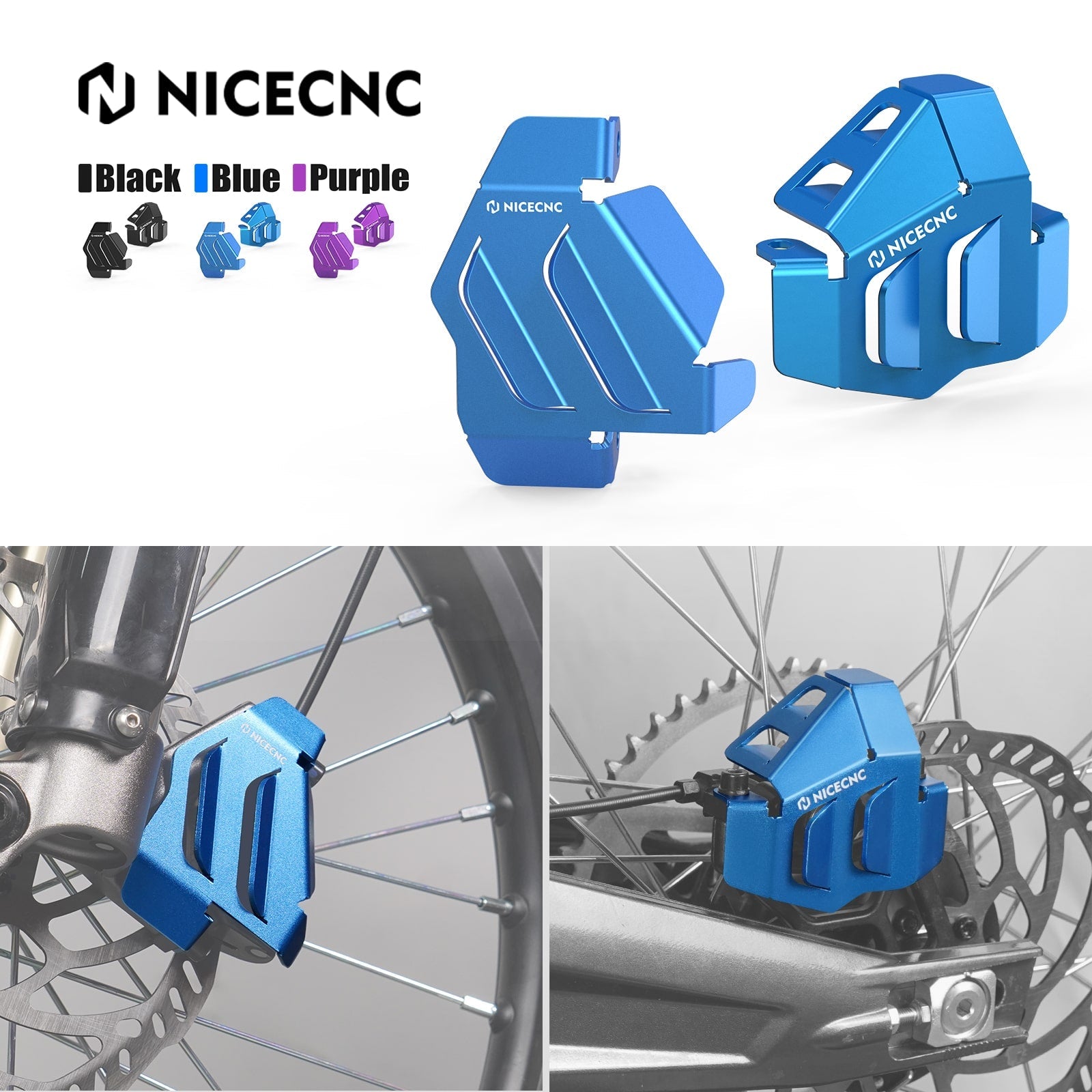 Rear Brake Caliper Guard Protecor For Segway X160 X260 Surron Light Bee X/ S/ L1E