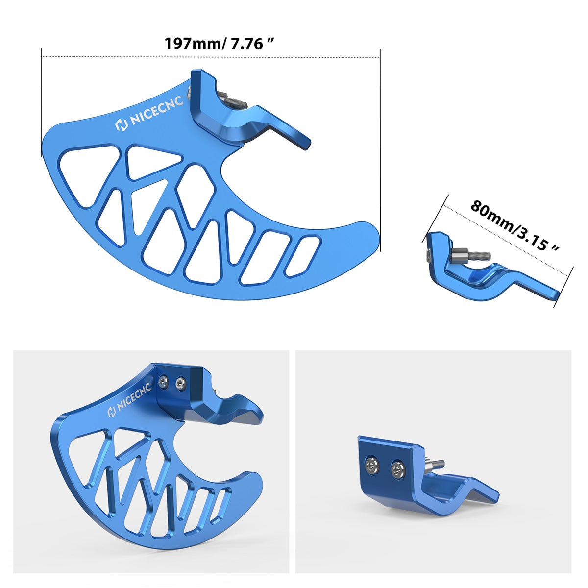 Front Brake Disc Guard & Fork Leg Guards For Surron Light Bee X/ S/ L1E Segway X160 X260