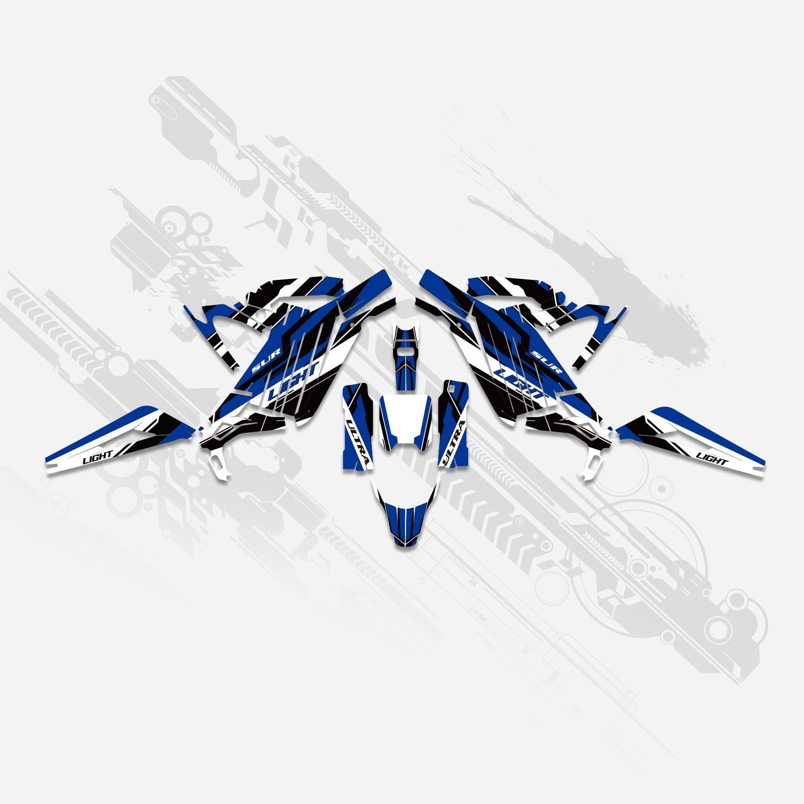 Motorcycle Full Graphics Decals Stickers Kit For Surron Light Bee X ALL YEARS