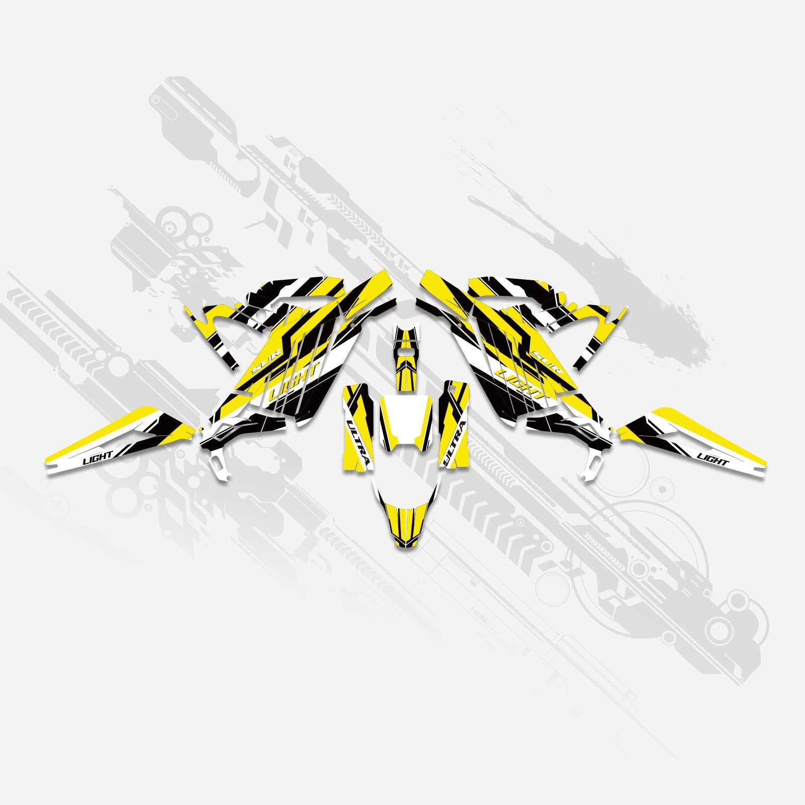 Motorcycle Full Graphics Decals Stickers Kit For Surron Light Bee X ALL YEARS