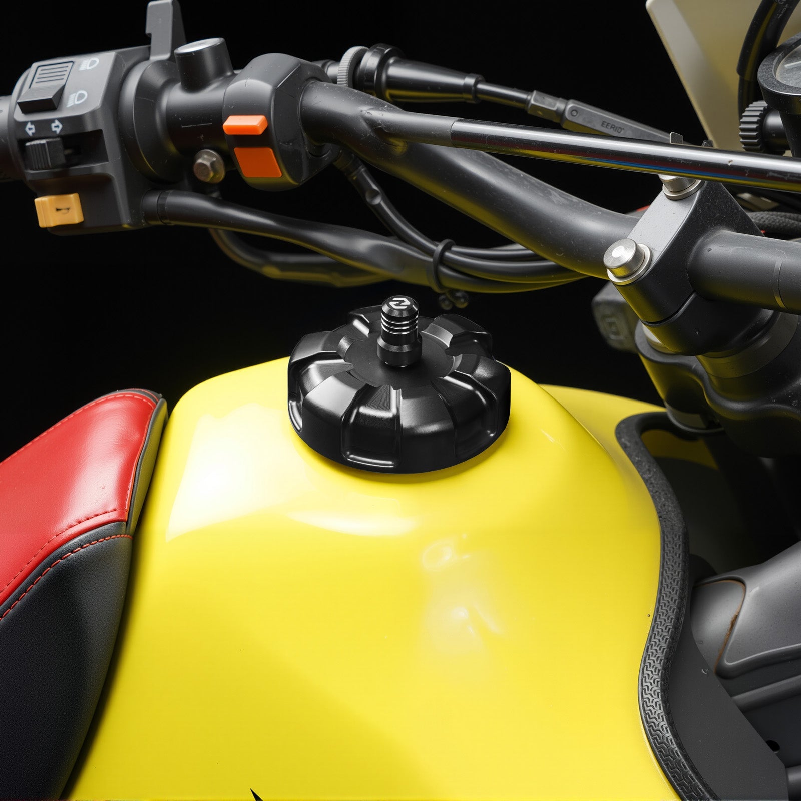 Vented Gas Tank Cap Cover For Suzuki DR650 S / SE 1996–2019