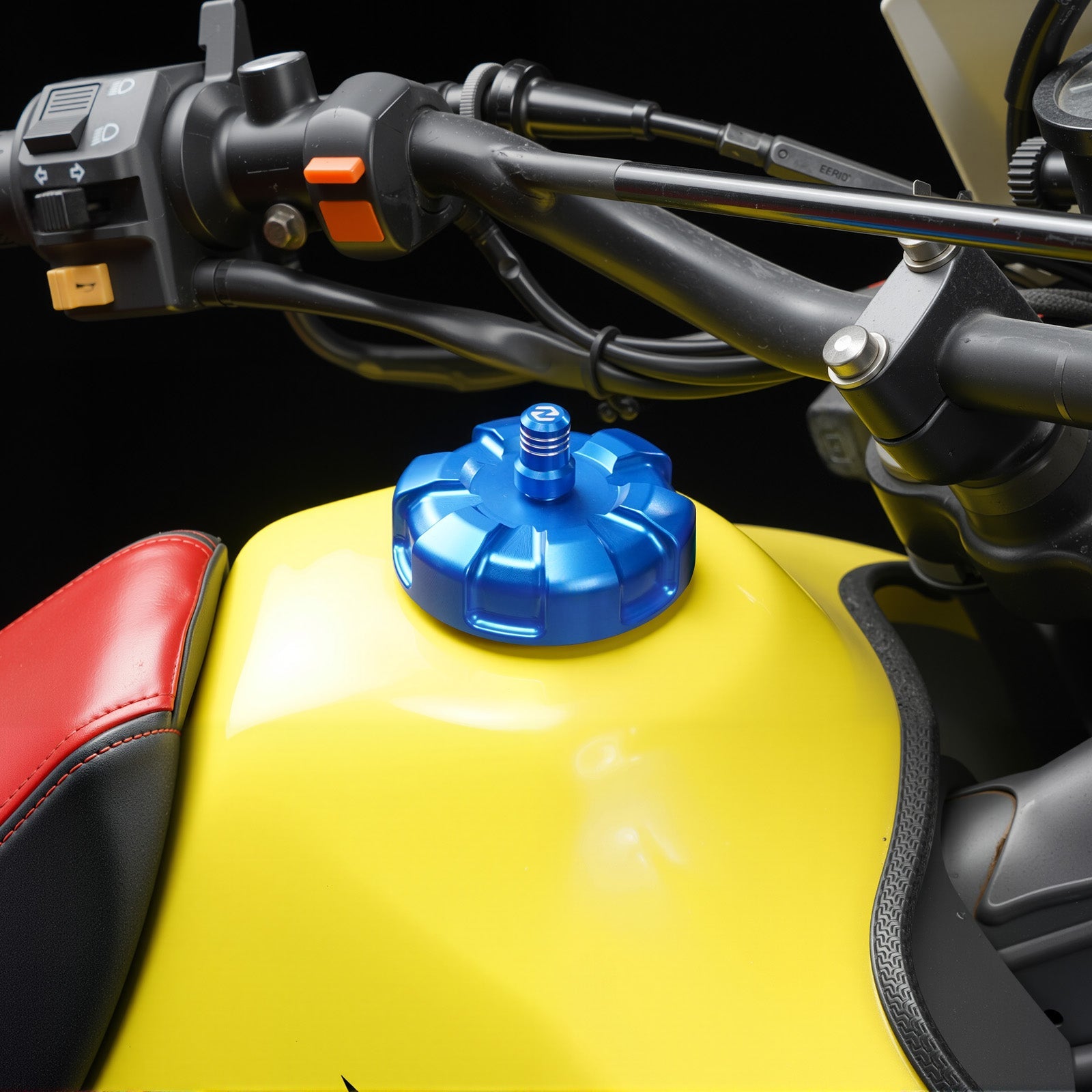 Vented Gas Tank Cap Cover For Suzuki DR650 S / SE 1996–2019