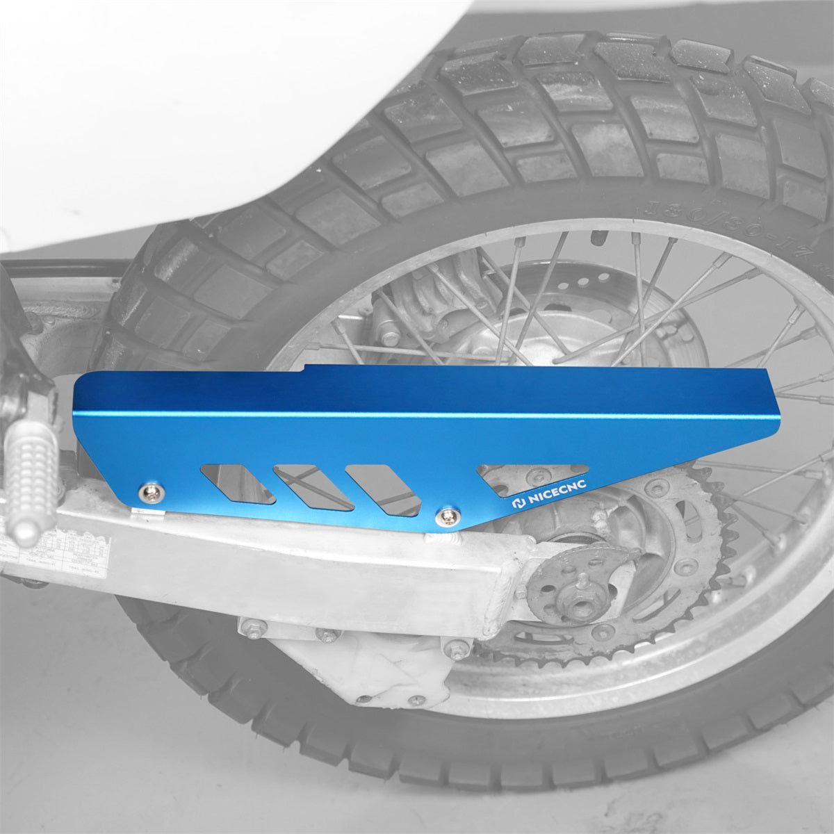 Rear Sprocket Cover Chain Guide Guard Protector For Suzuki DR650 S / SE