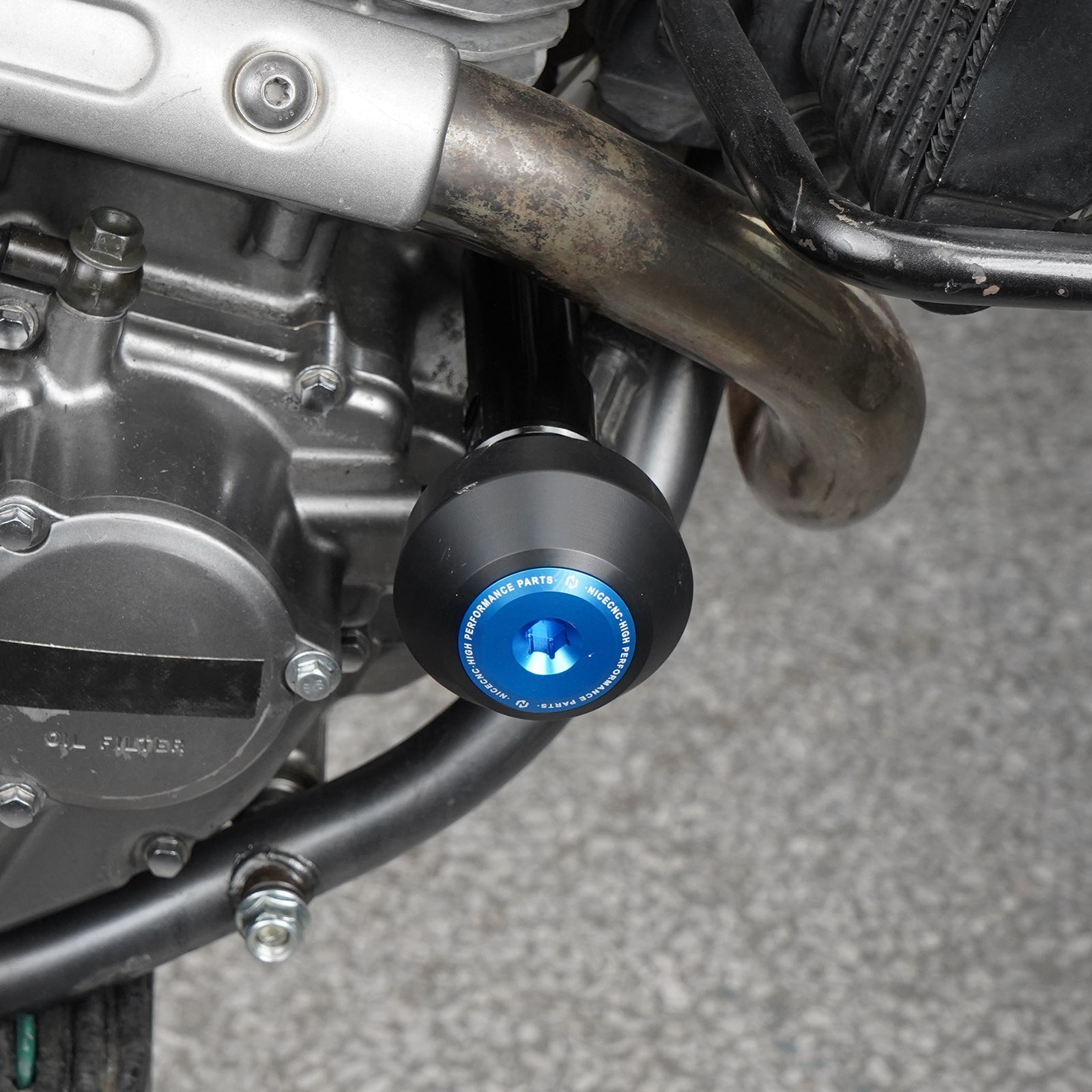 Frame Sliders Engine Guard Crash Protector For Suzuki DR650 S / SE 1996–2025