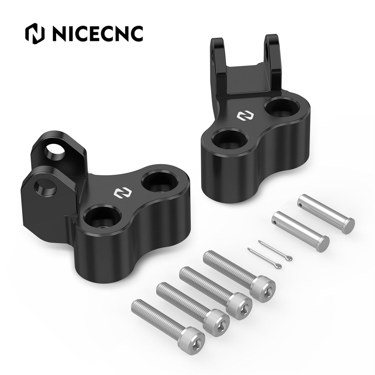 Pair Lowered Footpeg Brackets For Suzuki DR650 S / SE 1996-2025