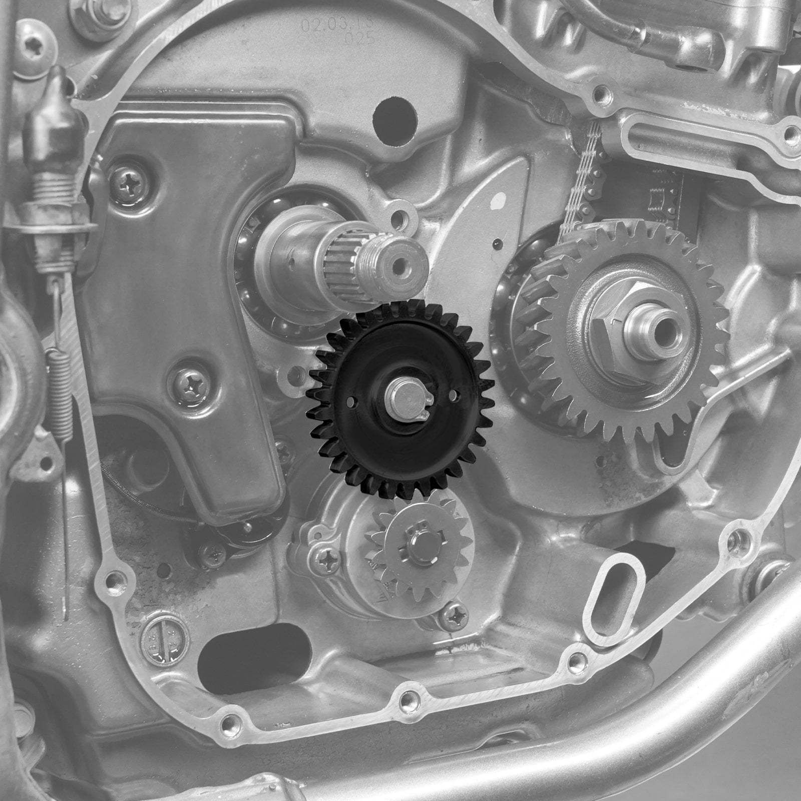 7075 Aluminum Engine Oil Pump Idler Gear CNC For Suzuki DR650 S / SE 1996–2025