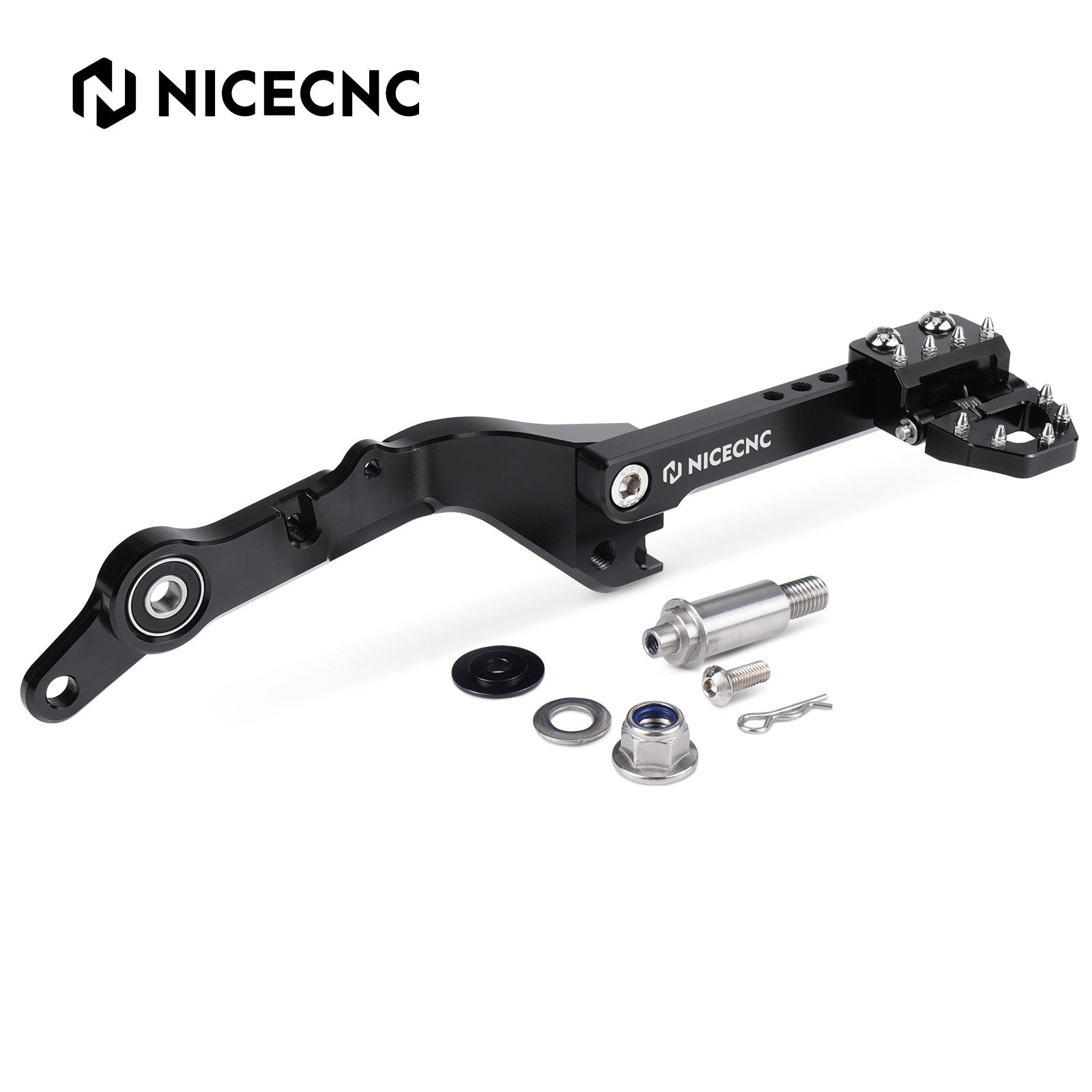 Adjustable Dual Control Rear Brake Pedal Lever For Suzuki DR650 S / SE 1996-2025
