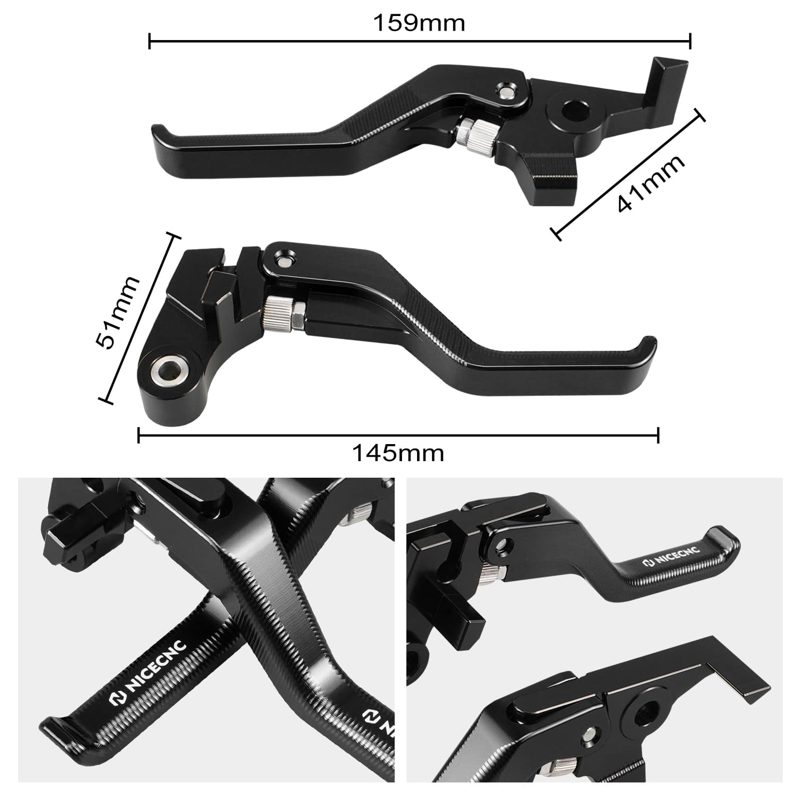 Shorty Brake Clutch Lever for Yamaha MT-07 2018-2020