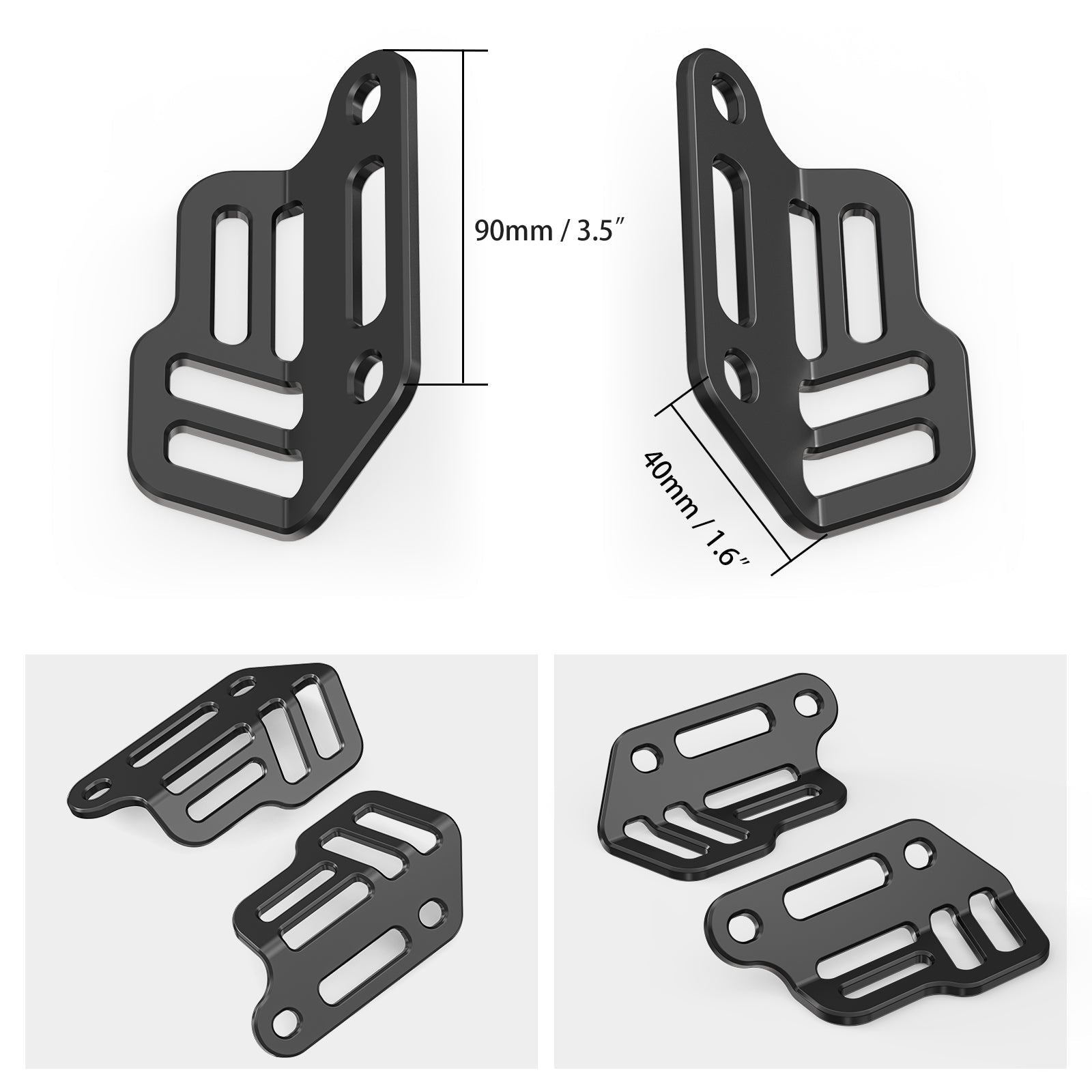 Tie Down Brackets Luggage Rack Side Bag Holders For KTM 790 890 Adventure R