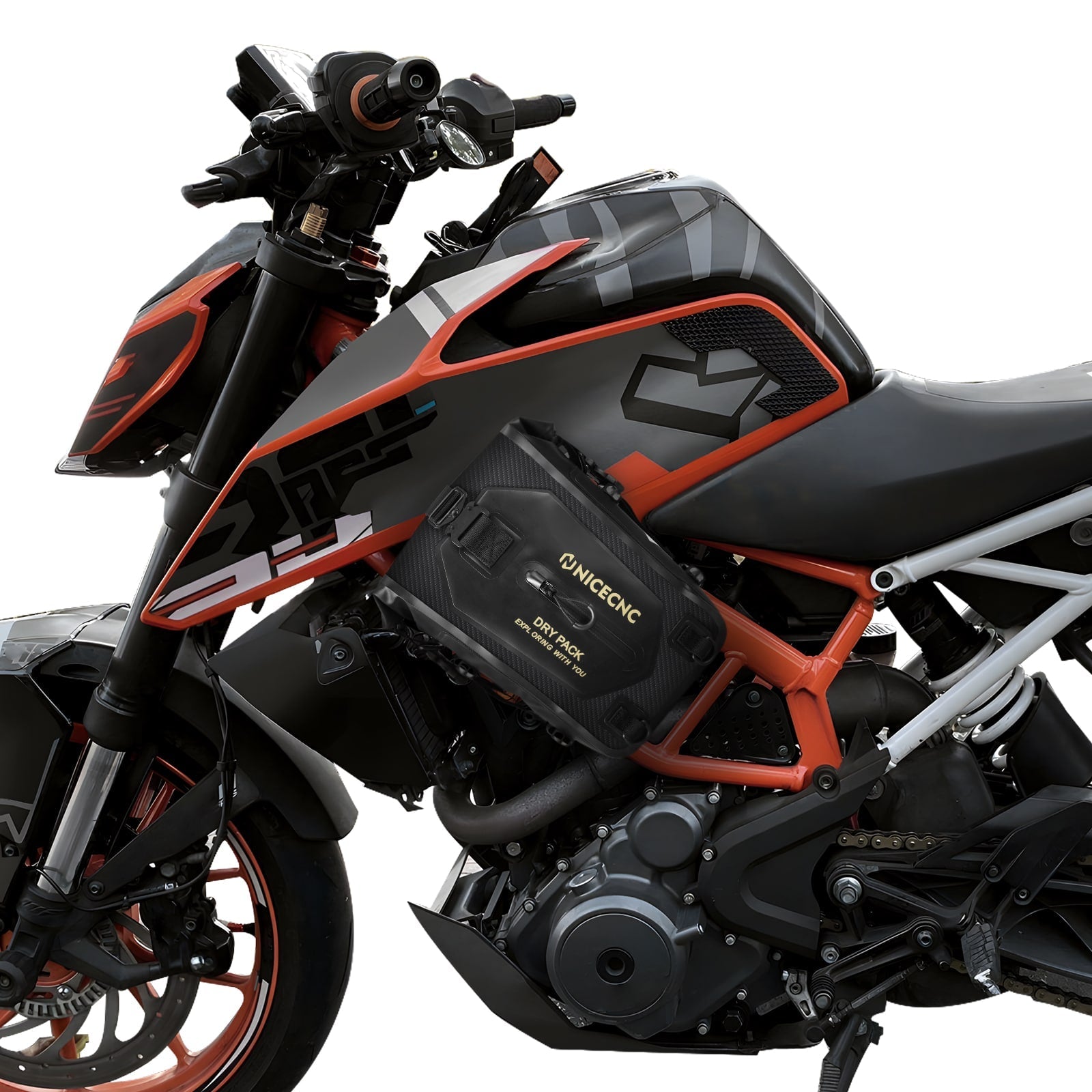 Universal Crash Bar Bag Motorcycle 7L Dry Luggage Bag(Only Ship to US)