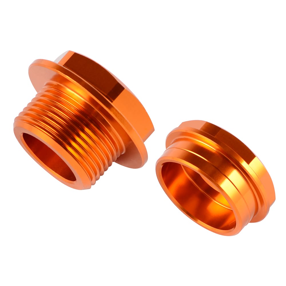 Front Wheel Spindle Axle Nuts Screws For KTM 350 500 EXCF 2003-2015