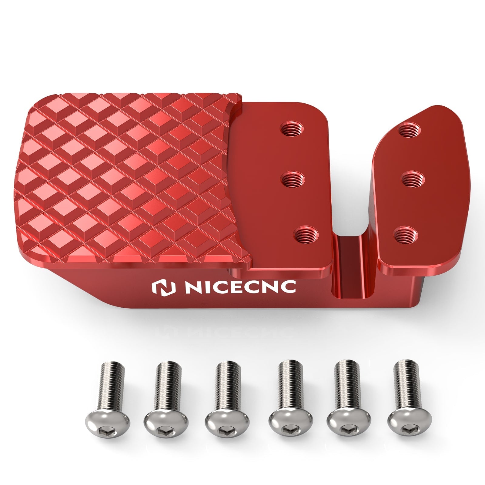 Enlarged UTV Brake Pedal Extender Pad For Can-Am Maverick X3 Turbo