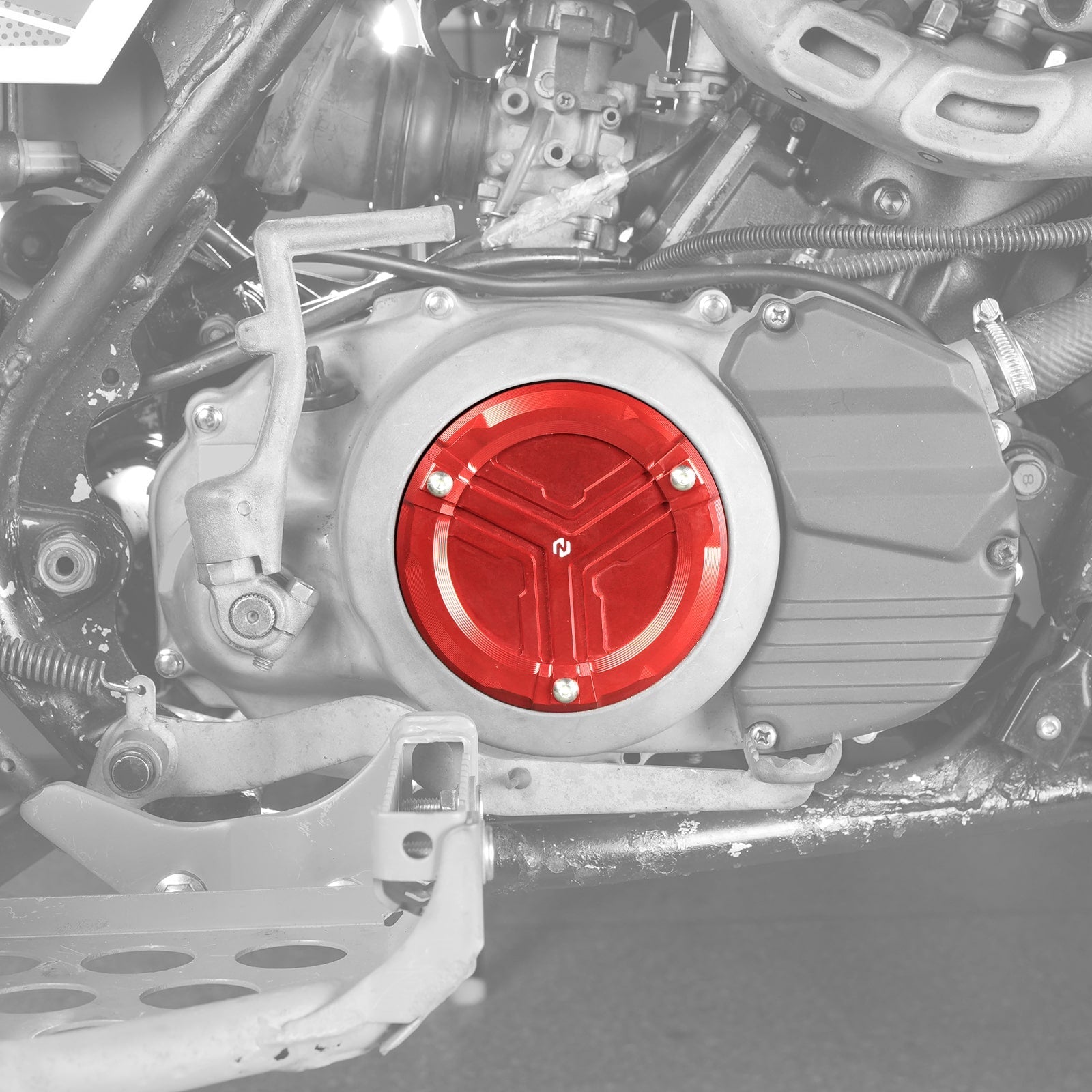 ATV Clutch Cover Insert + Water Pump Guard For Yamaha Banshee 350