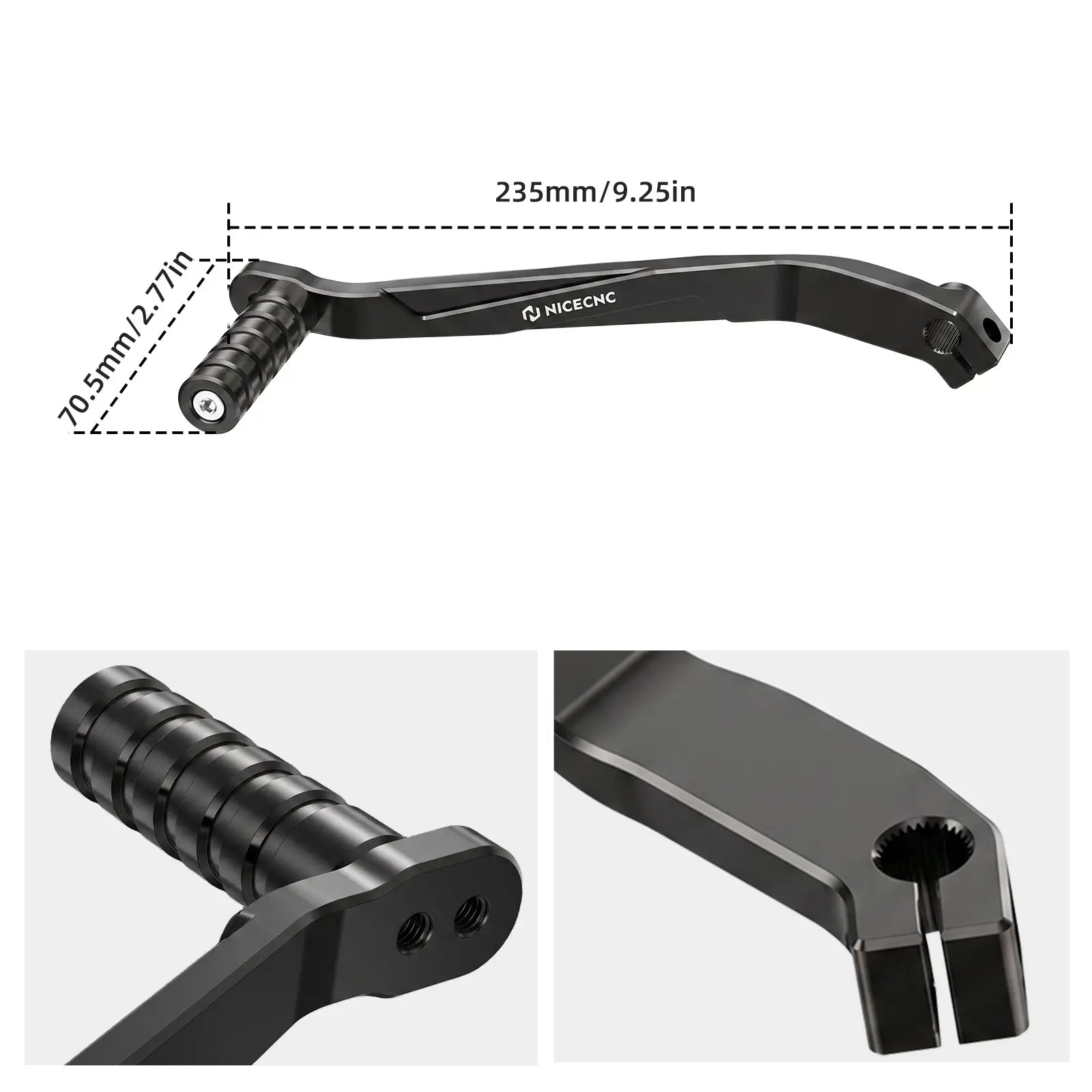 Adjustable Dual Length Gear Shift Lever Pedal Assy For Yamaha Banshee 350